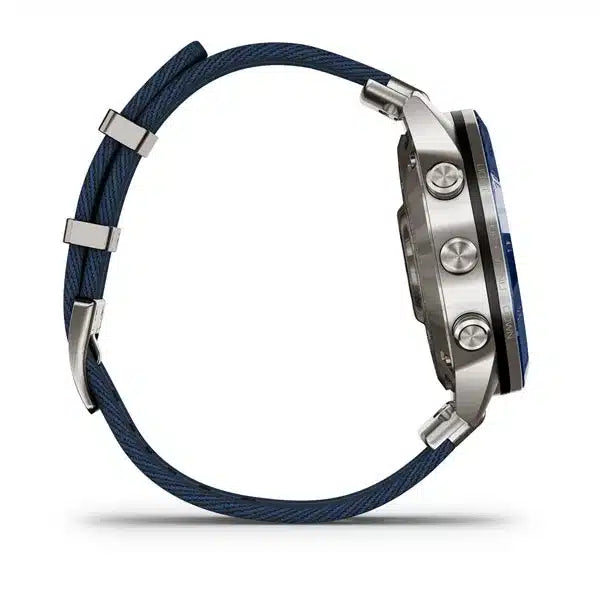 Garmin MARQ Captain Gen 2 smartwatch náutico 46 mm titanio cerámica azul marino AMOLED GPS multibanda