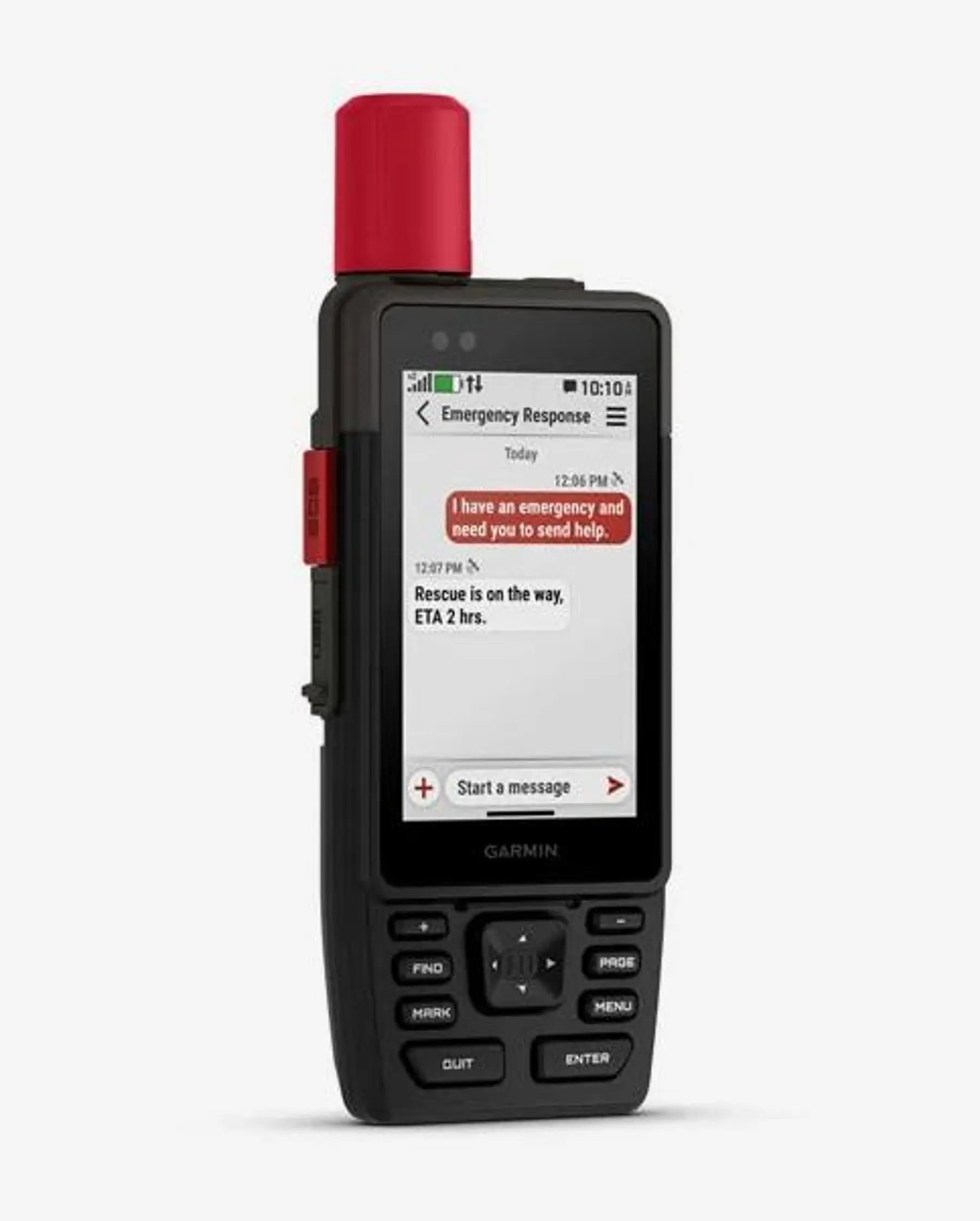 Garmin GPSMAP H1i Plus GPS de mano negro y rojo, pantalla 3,5", 64 GB, Wi‑Fi, Bluetooth, ANT+, USB‑C
