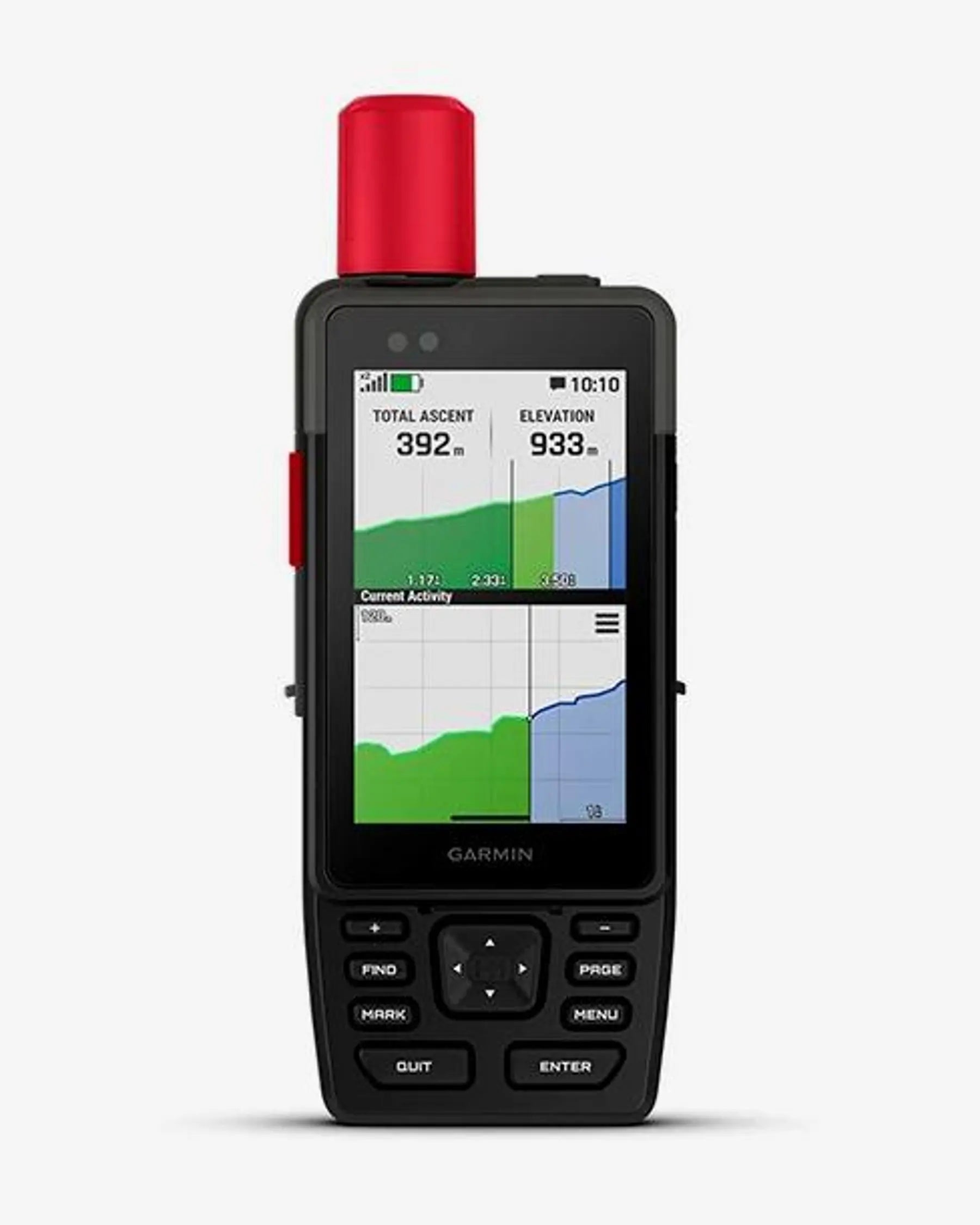 Garmin GPSMAP H1i Plus GPS de mano negro y rojo, pantalla 3,5", 64 GB, Wi‑Fi, Bluetooth, ANT+, USB‑C
