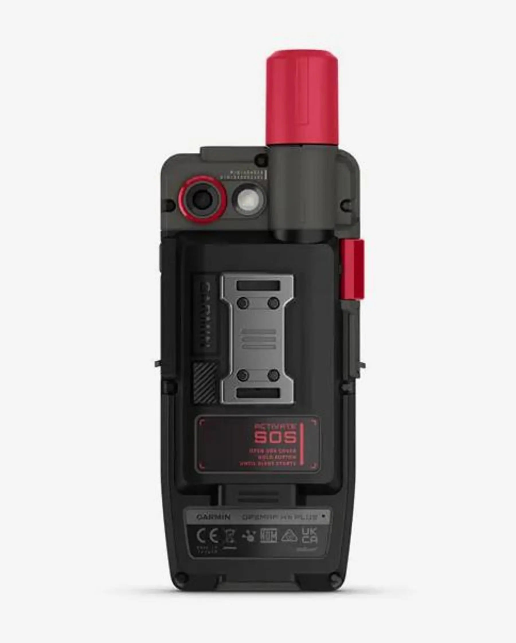 Garmin GPSMAP H1i Plus GPS de mano negro y rojo, pantalla 3,5", 64 GB, Wi‑Fi, Bluetooth, ANT+, USB‑C