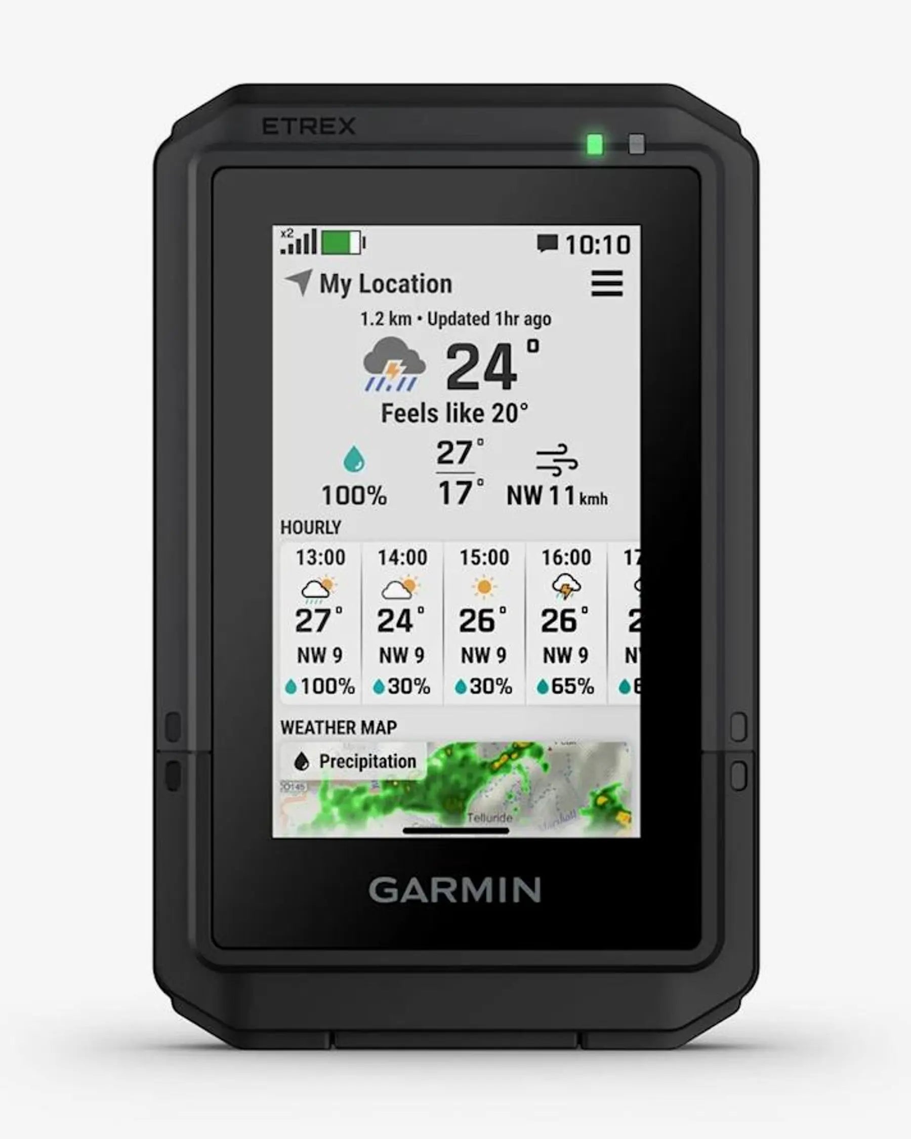 Garmin eTrex Touch GPS de mano outdoor pantalla táctil 3" color IP67 Wi‑Fi BLE ANT USB‑C 32 GB