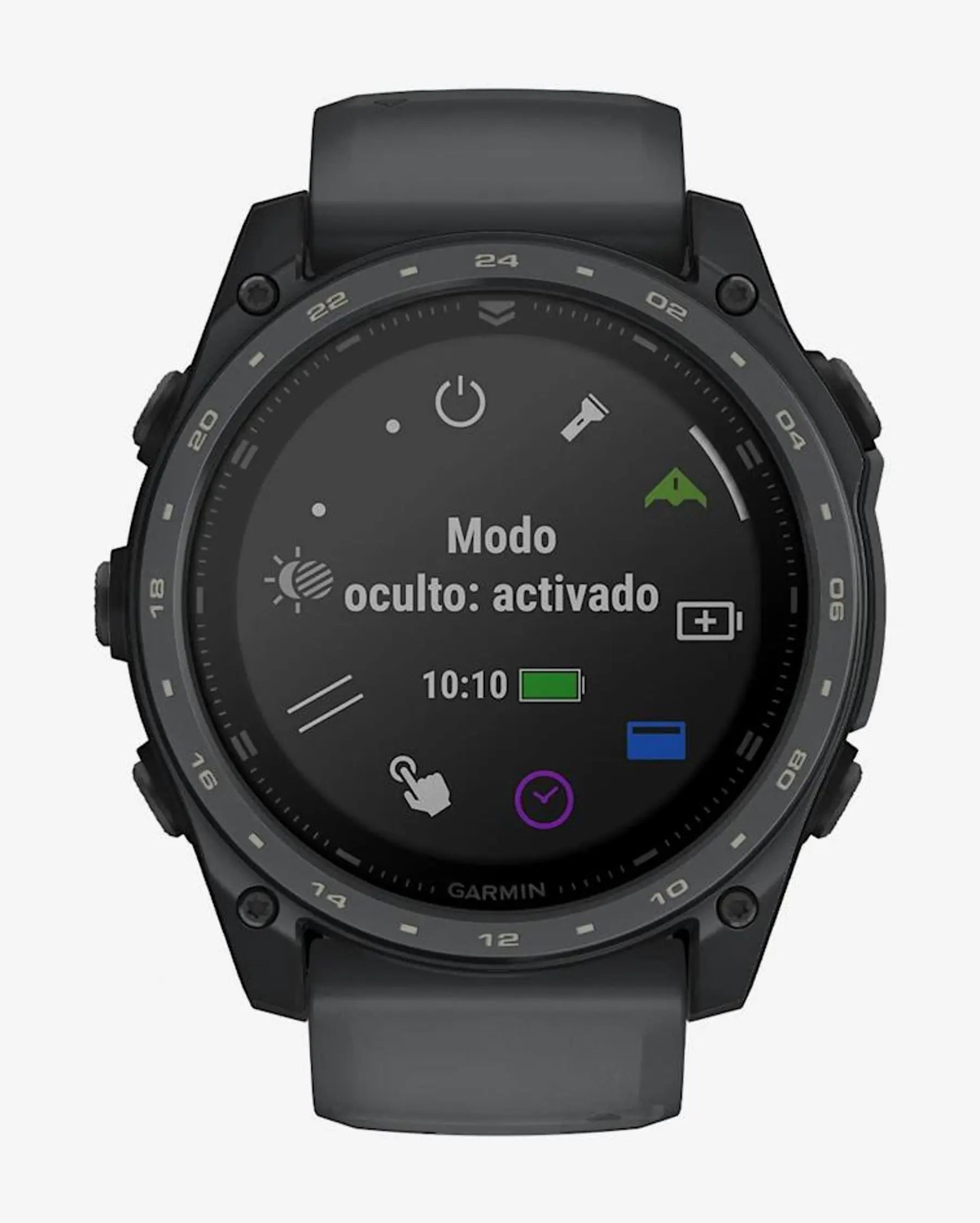 Garmin Tactix 8 Smartwatch táctico AMOLED 51 mm gris Cerakote, titanio, zafiro, GPS multibanda, Bluetooth Wi‑Fi