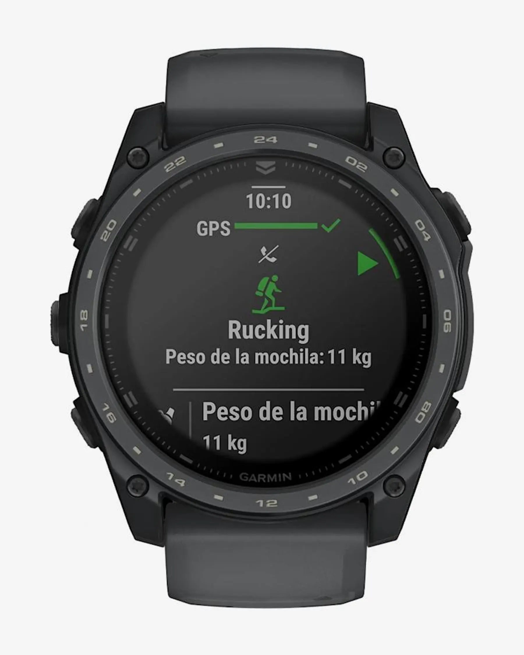 Garmin Tactix 8 smartwatch táctico 51 mm negro titanio Cerakote AMOLED 1,4" GPS multibanda
