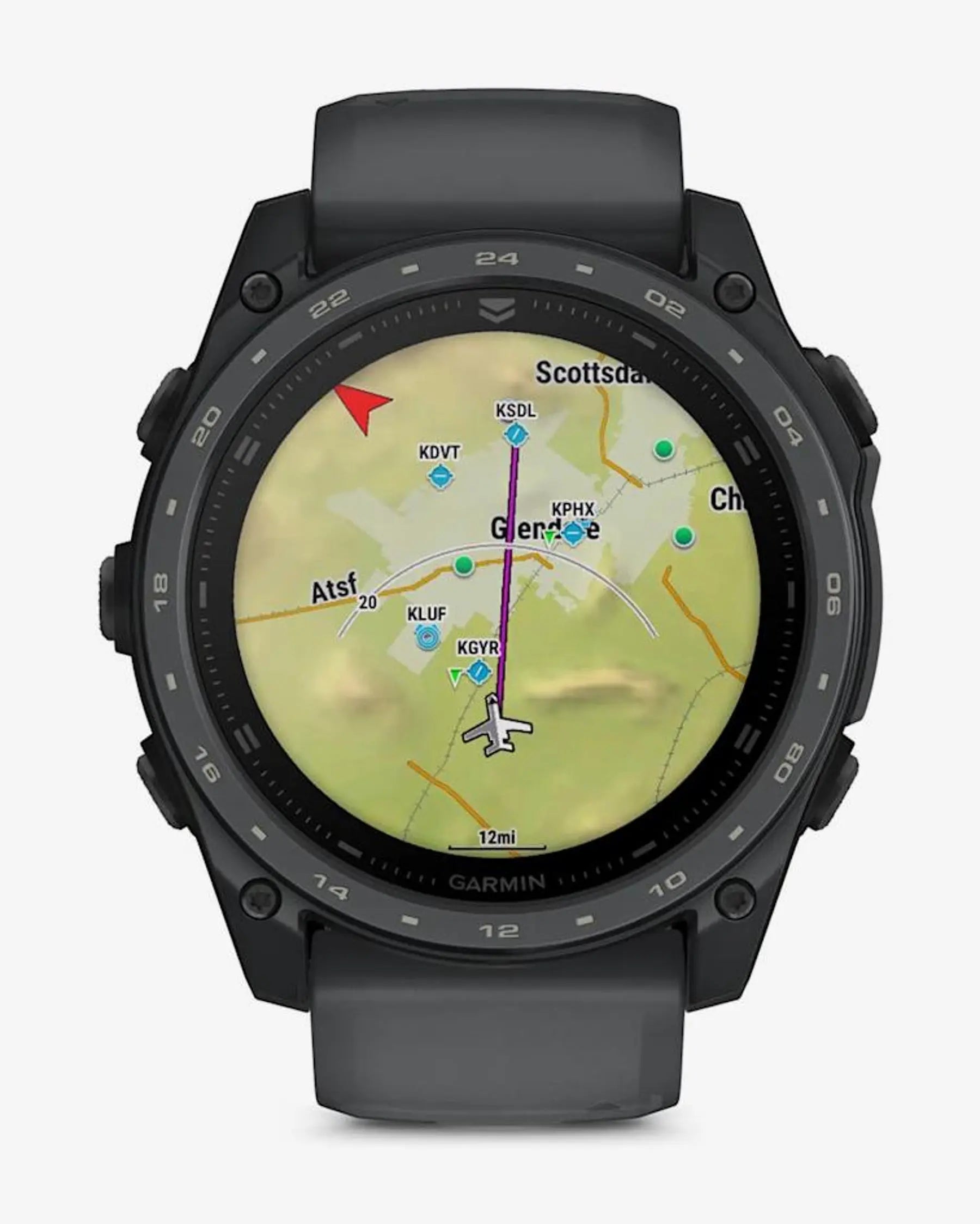 Garmin Tactix 8 Smartwatch táctico AMOLED 51 mm gris Cerakote, titanio, zafiro, GPS multibanda, Bluetooth Wi‑Fi