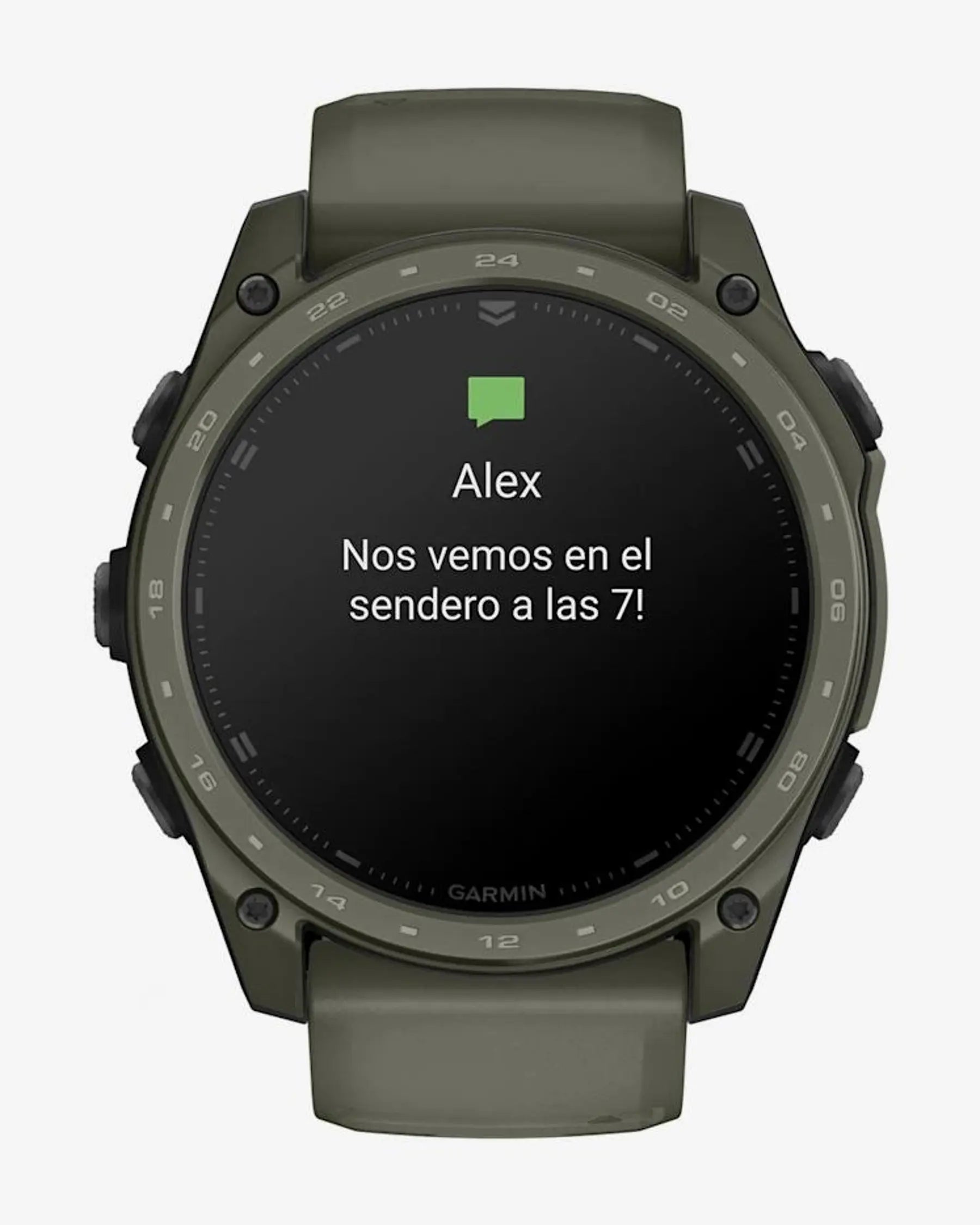 Garmin Tactix 8 Smartwatch táctico AMOLED 51 mm verde Cerakote titanio zafiro Bluetooth Wi‑Fi