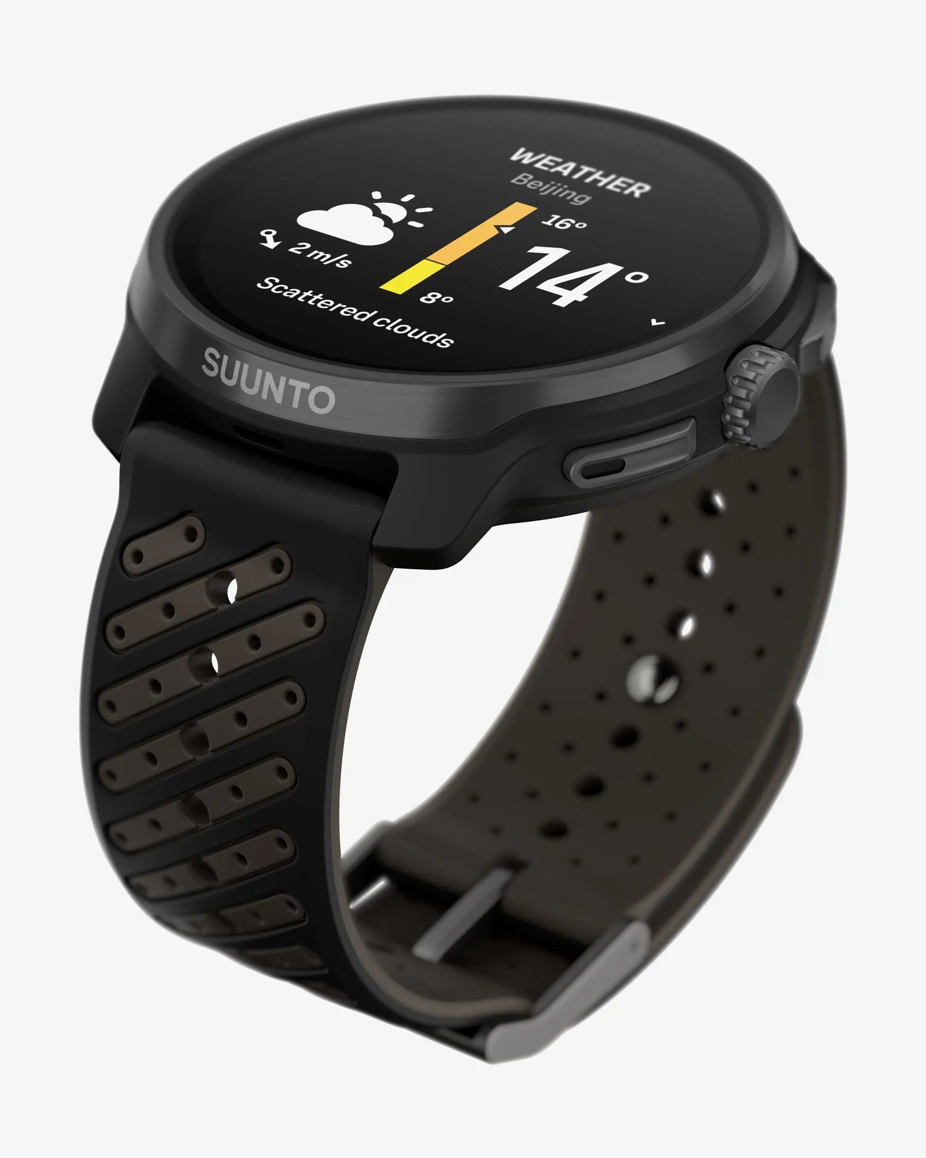 Suunto Race 2 Titanium Black smartwatch deportivo 49 mm titanio zafiro correa silicona GPS doble banda AMOLED