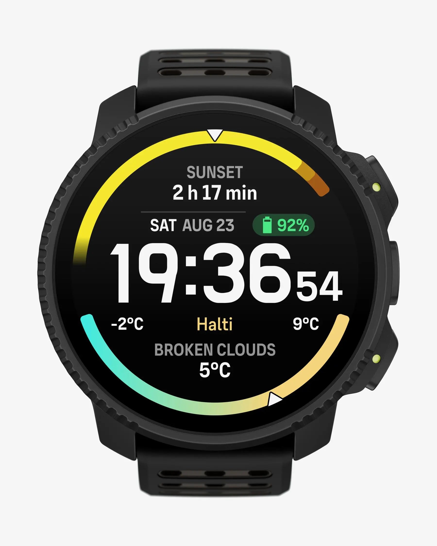 Suunto Vertical 2 smartwatch outdoor 49 mm negro, AMOLED 1,5", zafiro, acero, GPS doble banda, Bluetooth