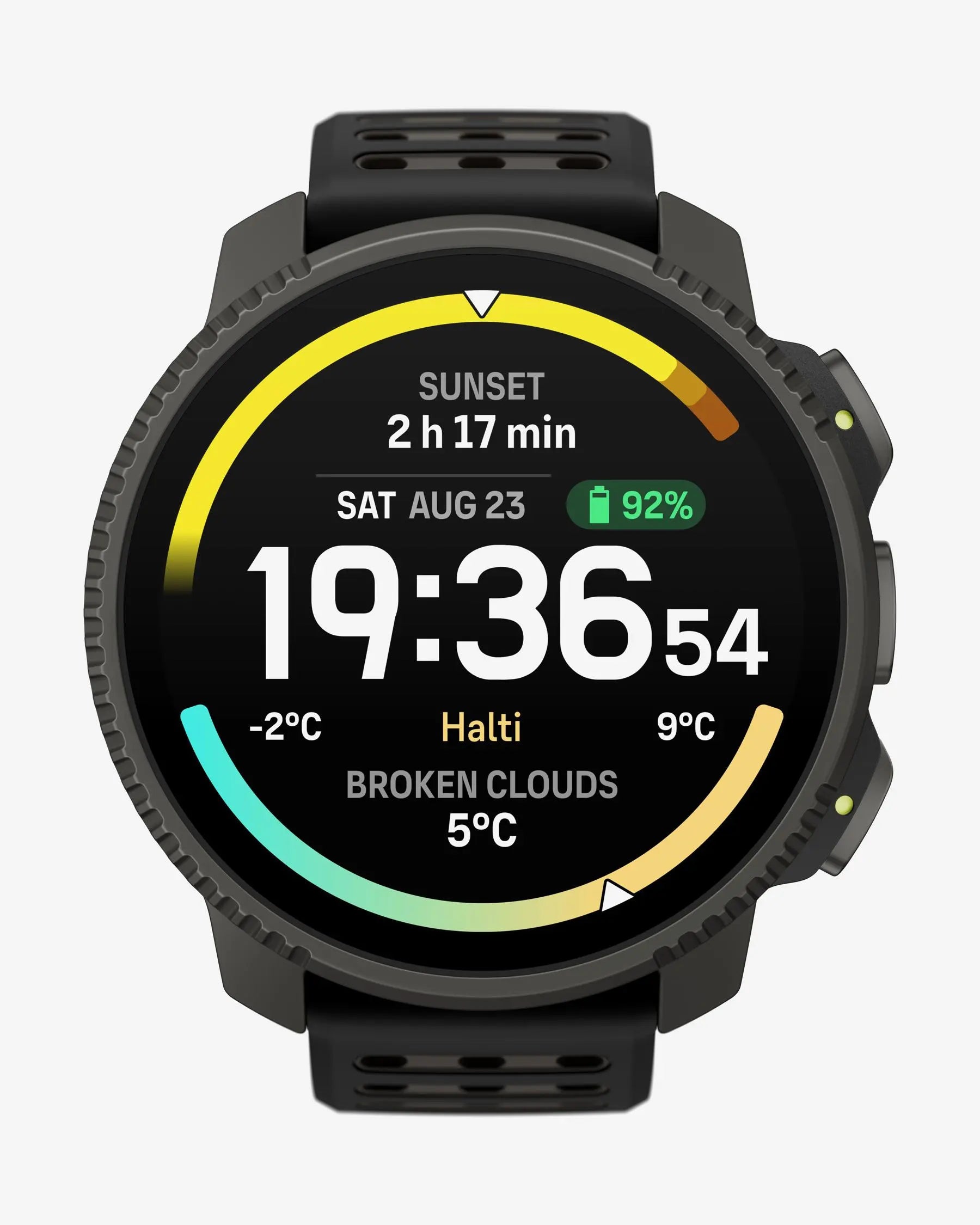 Suunto Vertical 2 Titanium Black smartwatch 49 mm titanio, AMOLED 1,5", GPS doble banda, Bluetooth