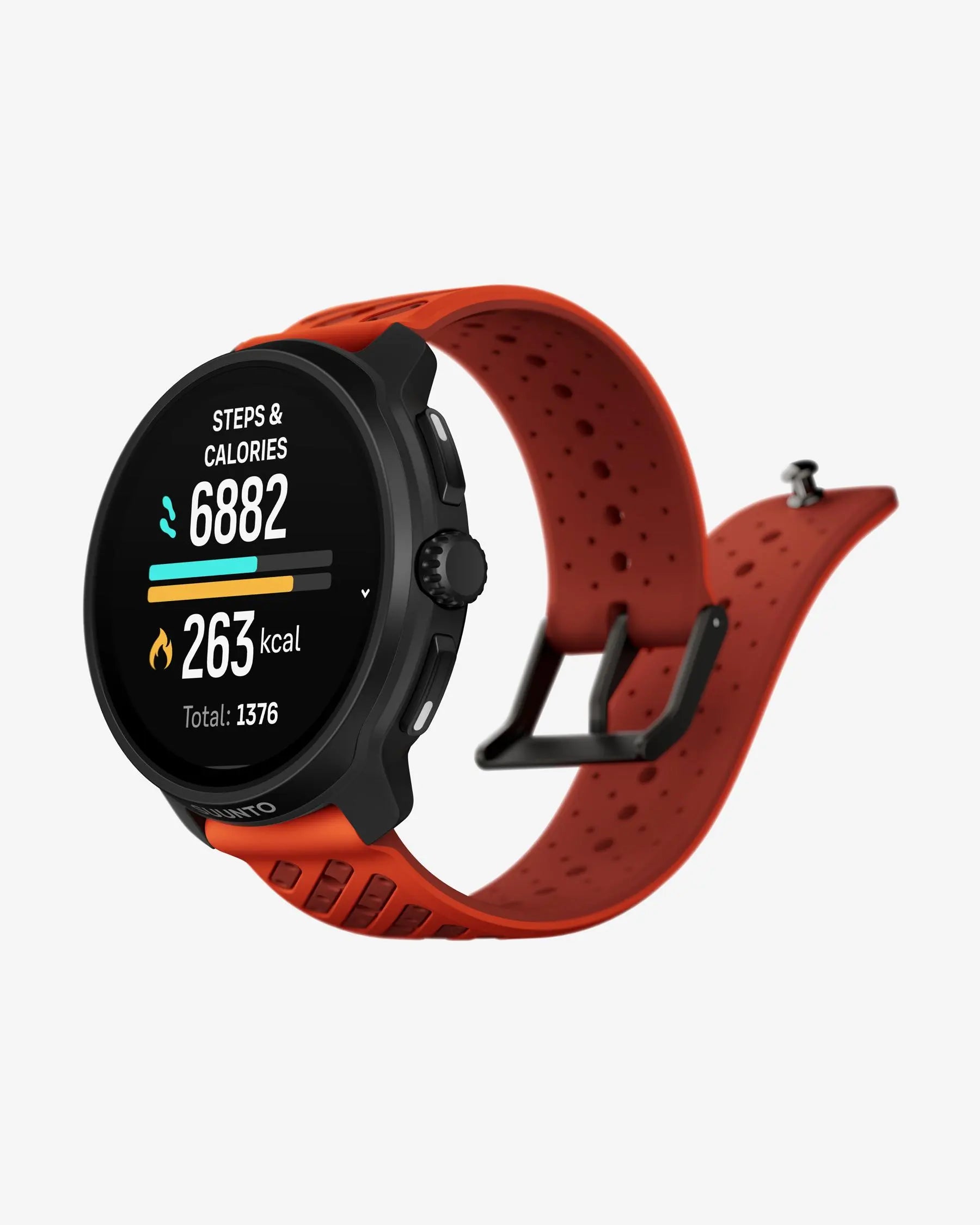 Suunto Race 2 smartwatch deportivo 49 mm acero inoxidable coral naranja AMOLED GPS doble banda