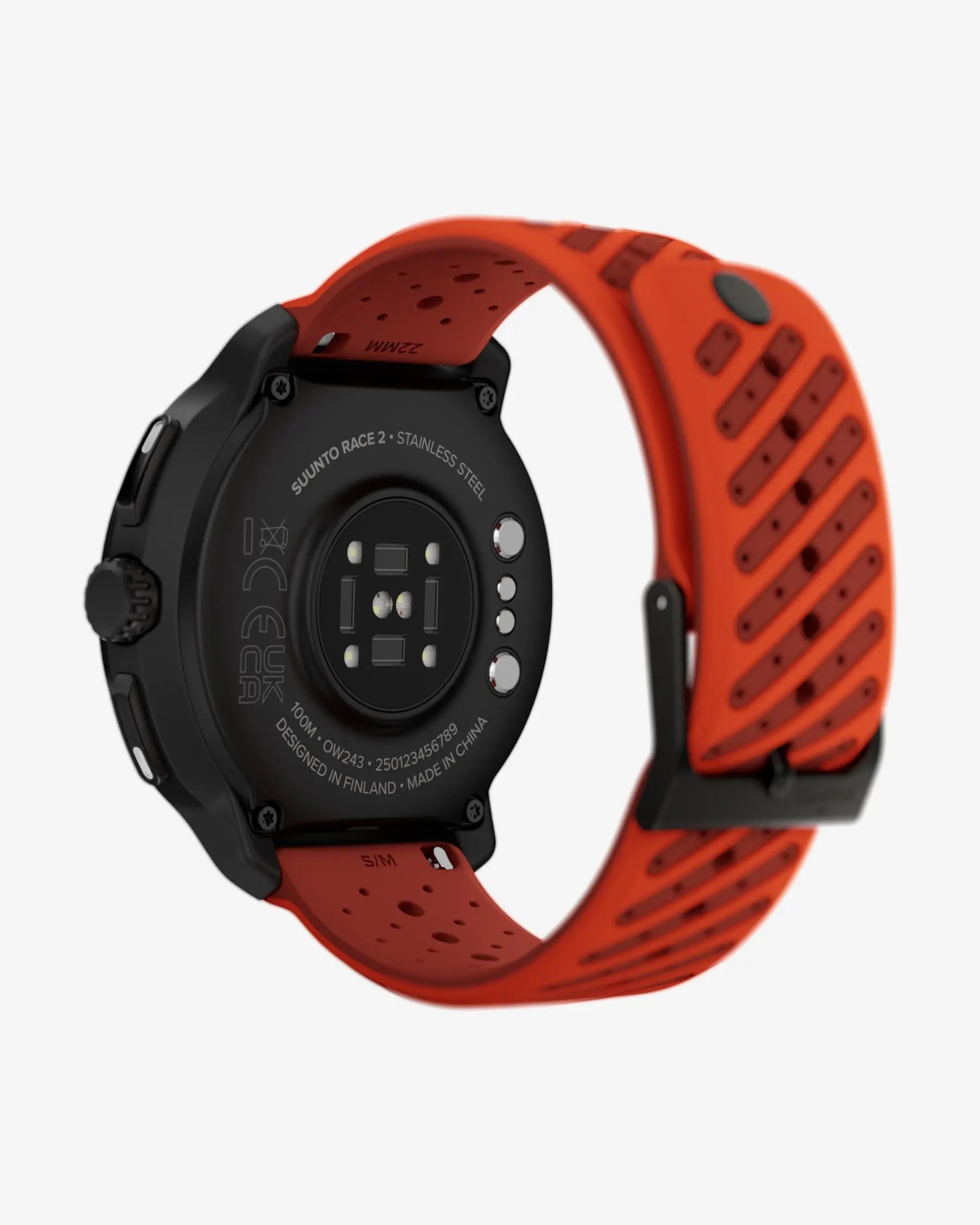Suunto Race 2 smartwatch deportivo 49 mm acero inoxidable coral naranja AMOLED GPS doble banda