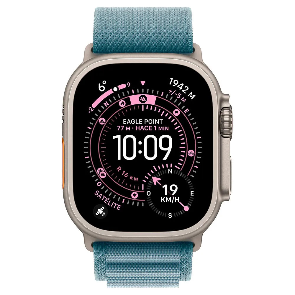 Apple Watch Ultra 3 smartwatch 49 mm titanio GPS + Cellular, pantalla Retina siempre activa, Alpine Loop
