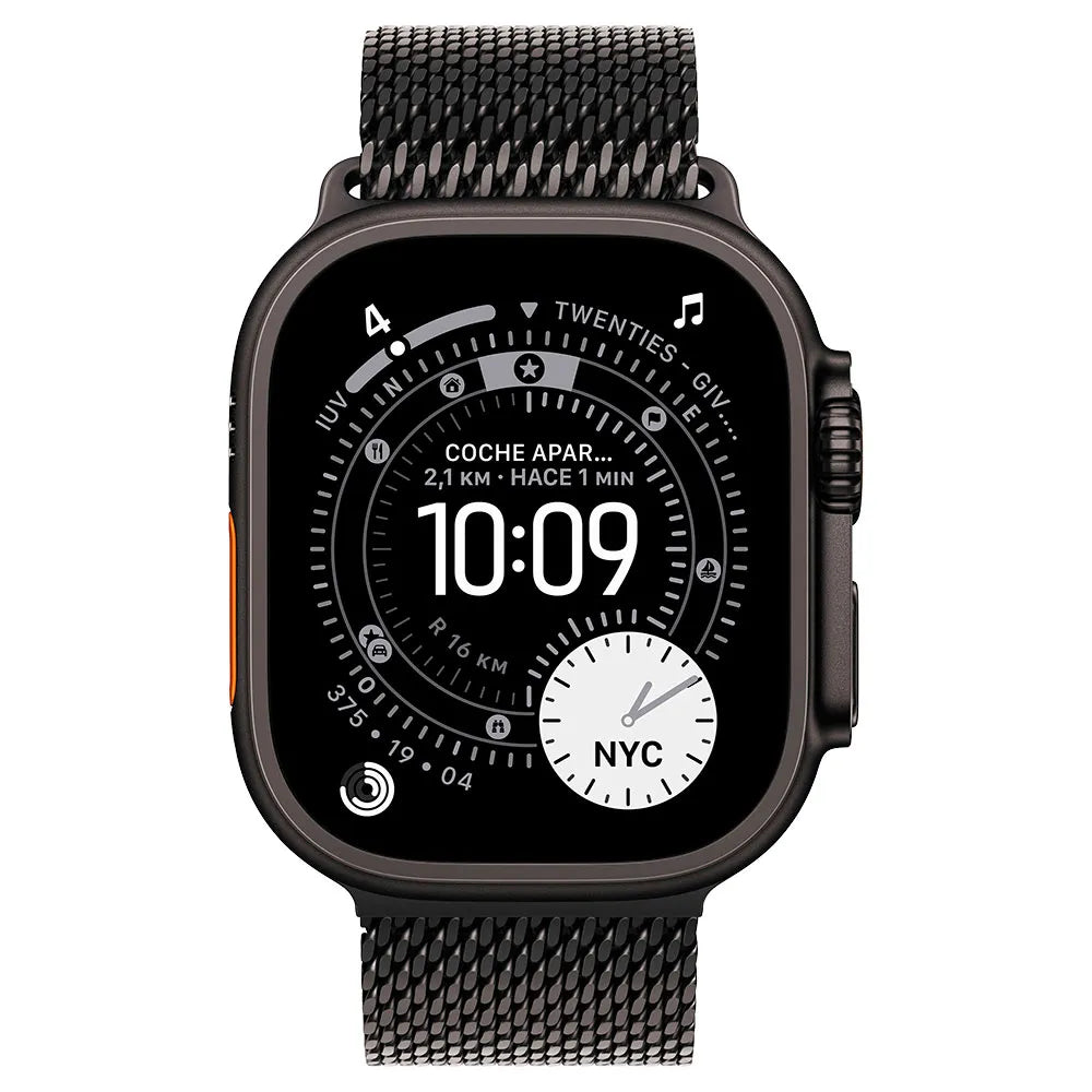 Apple Watch Ultra 3 Smartwatch 49 mm titanio GPS + Cellular correa Milanese Loop
