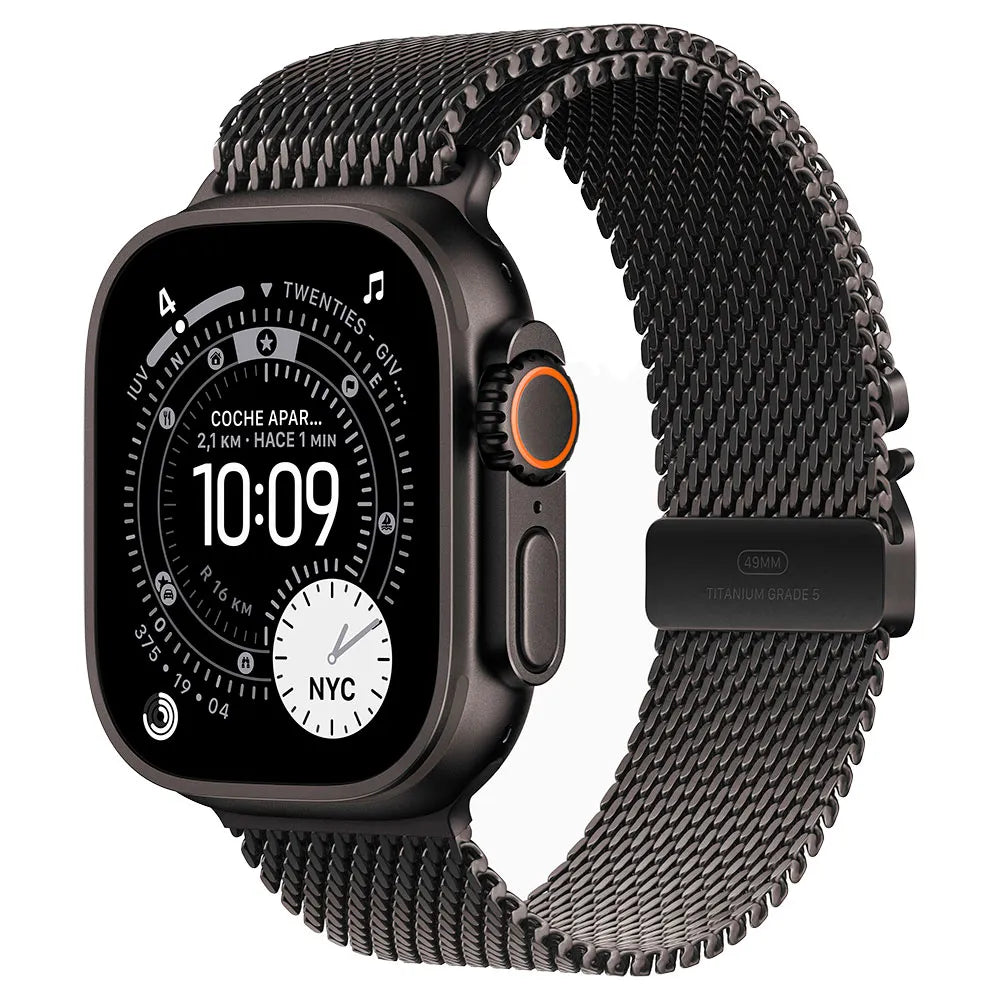 Apple Watch Ultra 3 Smartwatch 49 mm titanio GPS + Cellular correa Milanese Loop