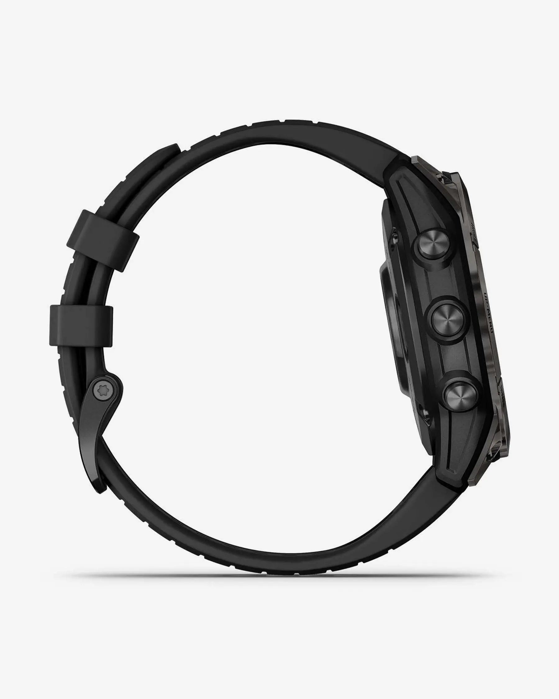 Garmin Epix Pro (Gen 2) Zafiro smartwatch 47 mm titanio DLC gris, correa negra, Wi‑Fi Bluetooth ANT+