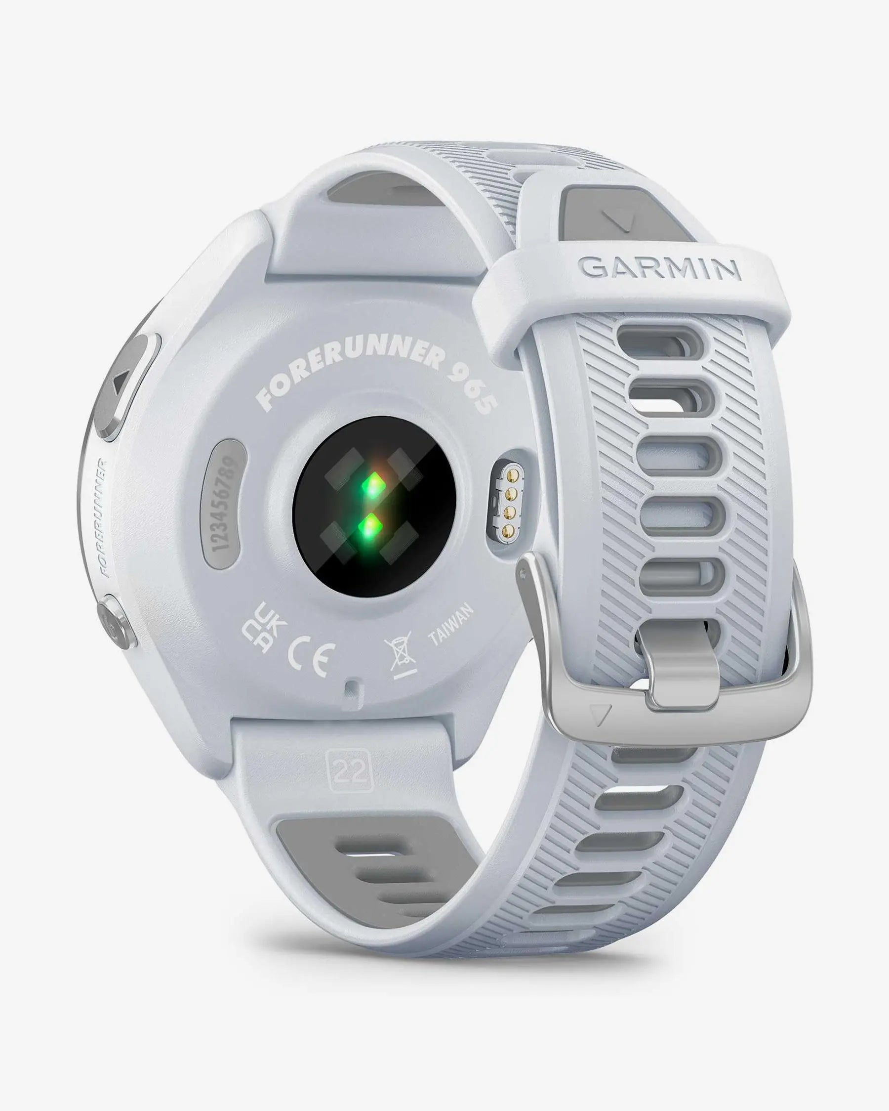 Garmin Forerunner 965 smartwatch running 47,1 mm blanco titanio correa silicona Bluetooth Wi‑Fi ANT+