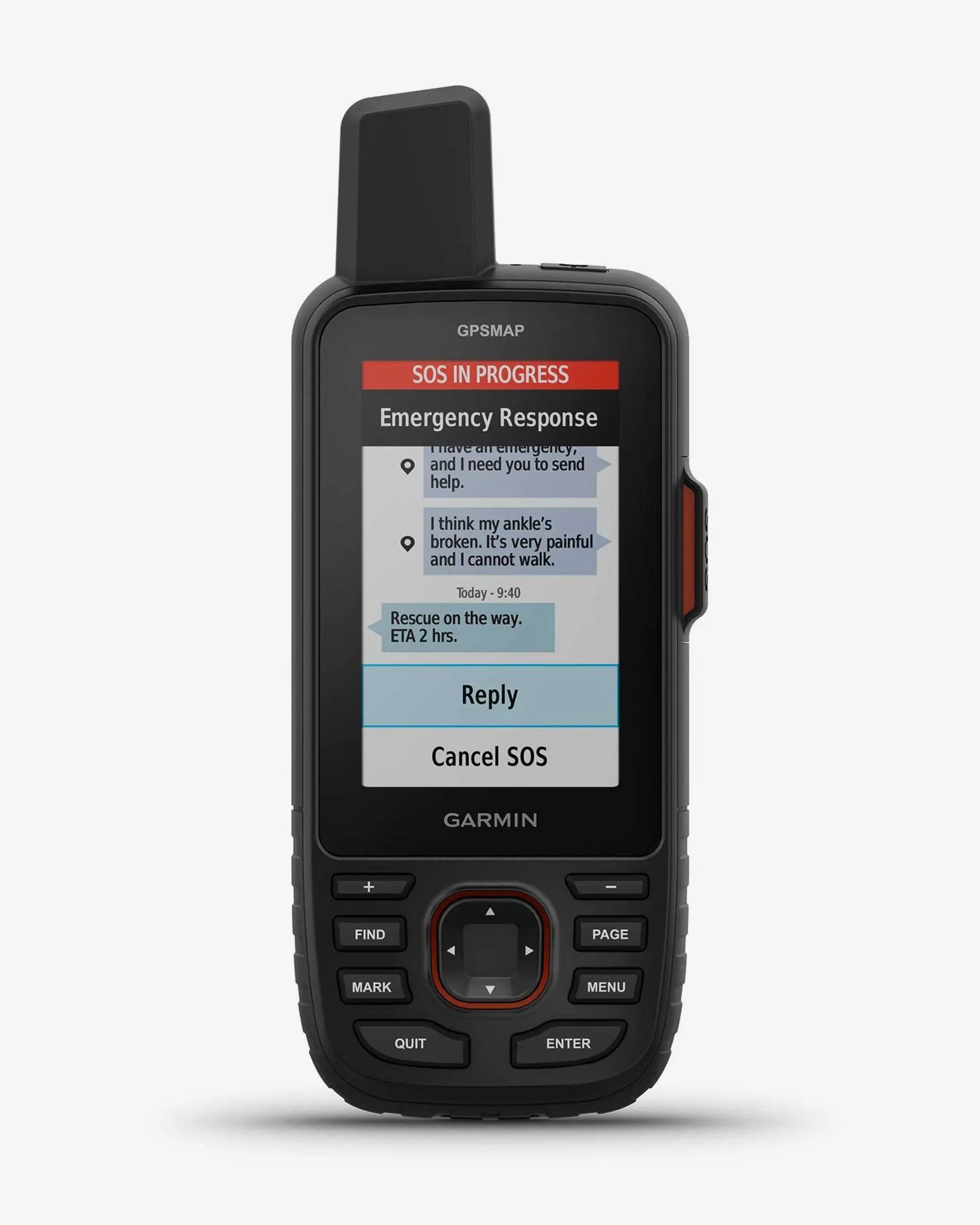 Garmin GPSMAP 67i GPS de mano multibanda 3" negro rojo Wi‑Fi Bluetooth ANT+ 16 GB USB‑C