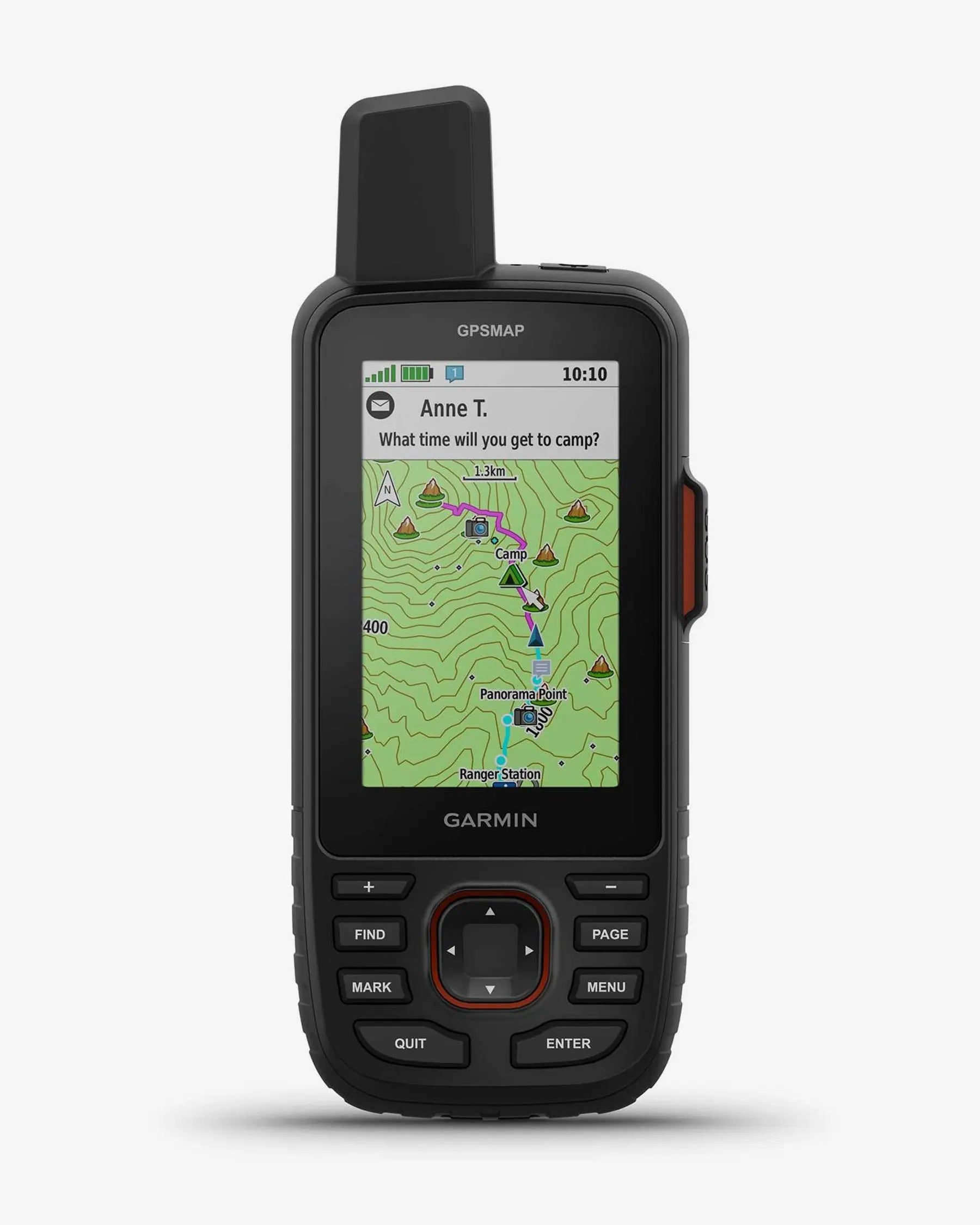 Garmin GPSMAP 67i GPS de mano multibanda 3" negro rojo Wi‑Fi Bluetooth ANT+ 16 GB USB‑C