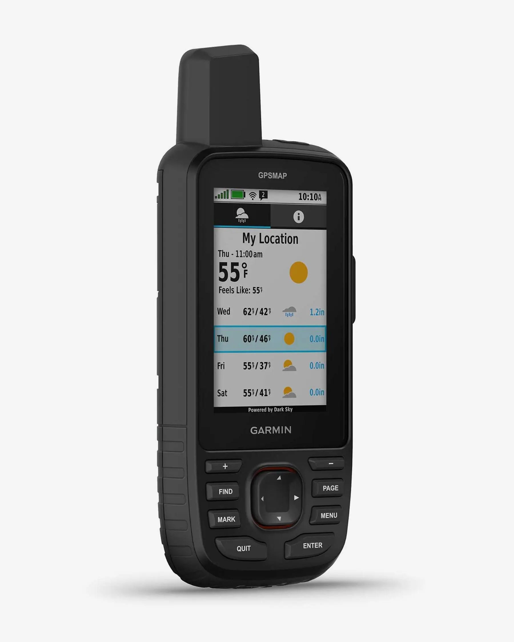 Garmin GPSMAP 67i GPS de mano multibanda 3" negro rojo Wi‑Fi Bluetooth ANT+ 16 GB USB‑C