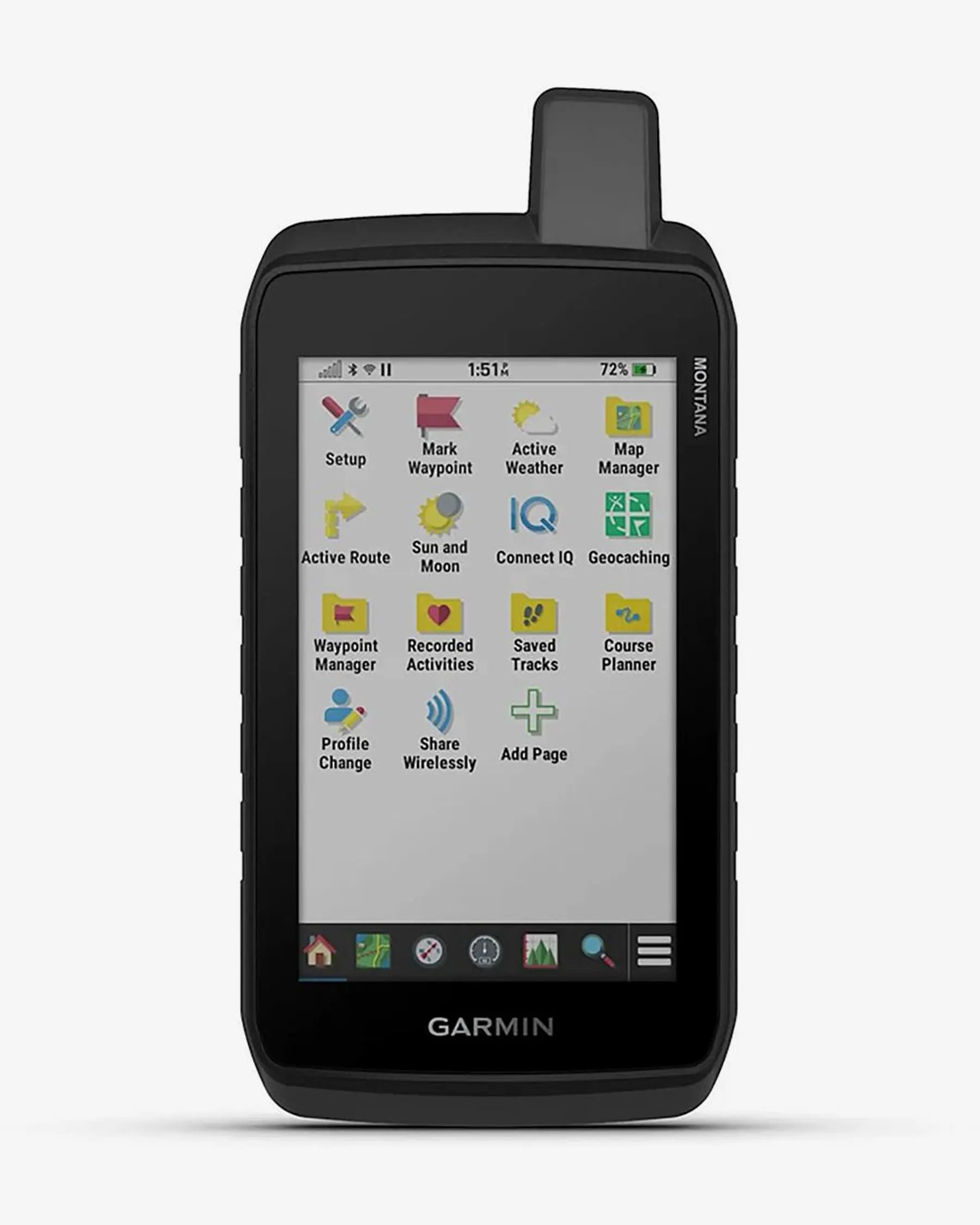 Garmin Montana 710 GPS de mano negro 5 pulgadas Wi‑Fi 32 GB USB‑C IPX7