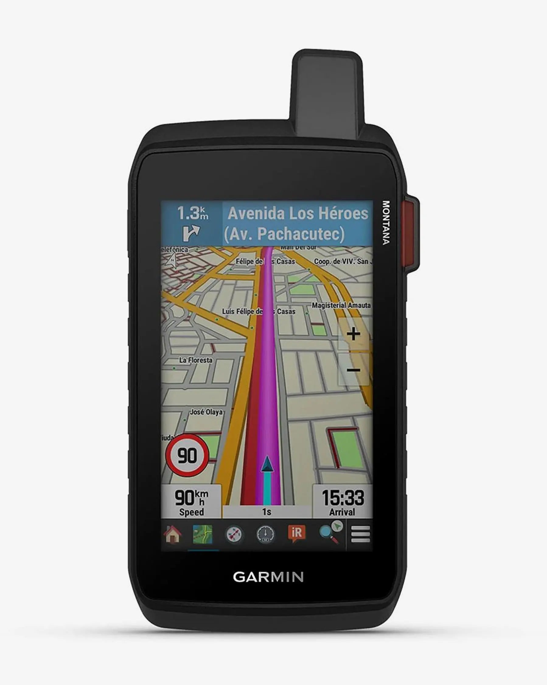 Garmin Montana 710i GPS outdoor robusto 5" negro, 32 GB, inReach, Wi‑Fi, USB‑C, IPX7