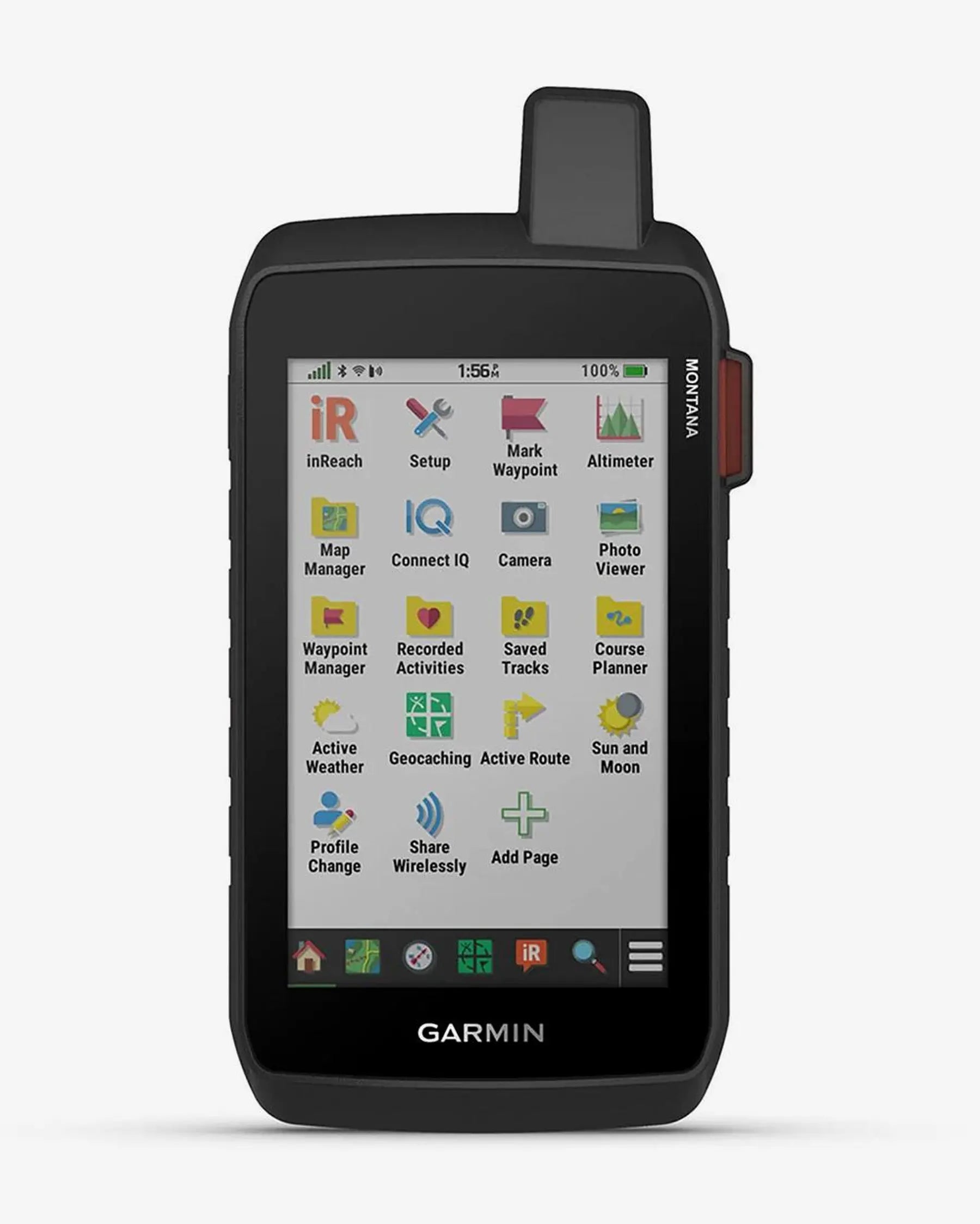 Garmin Montana 760i GPS portátil 5" negro 32 GB inReach Iridium cámara 8 MP IPX7 USB-C