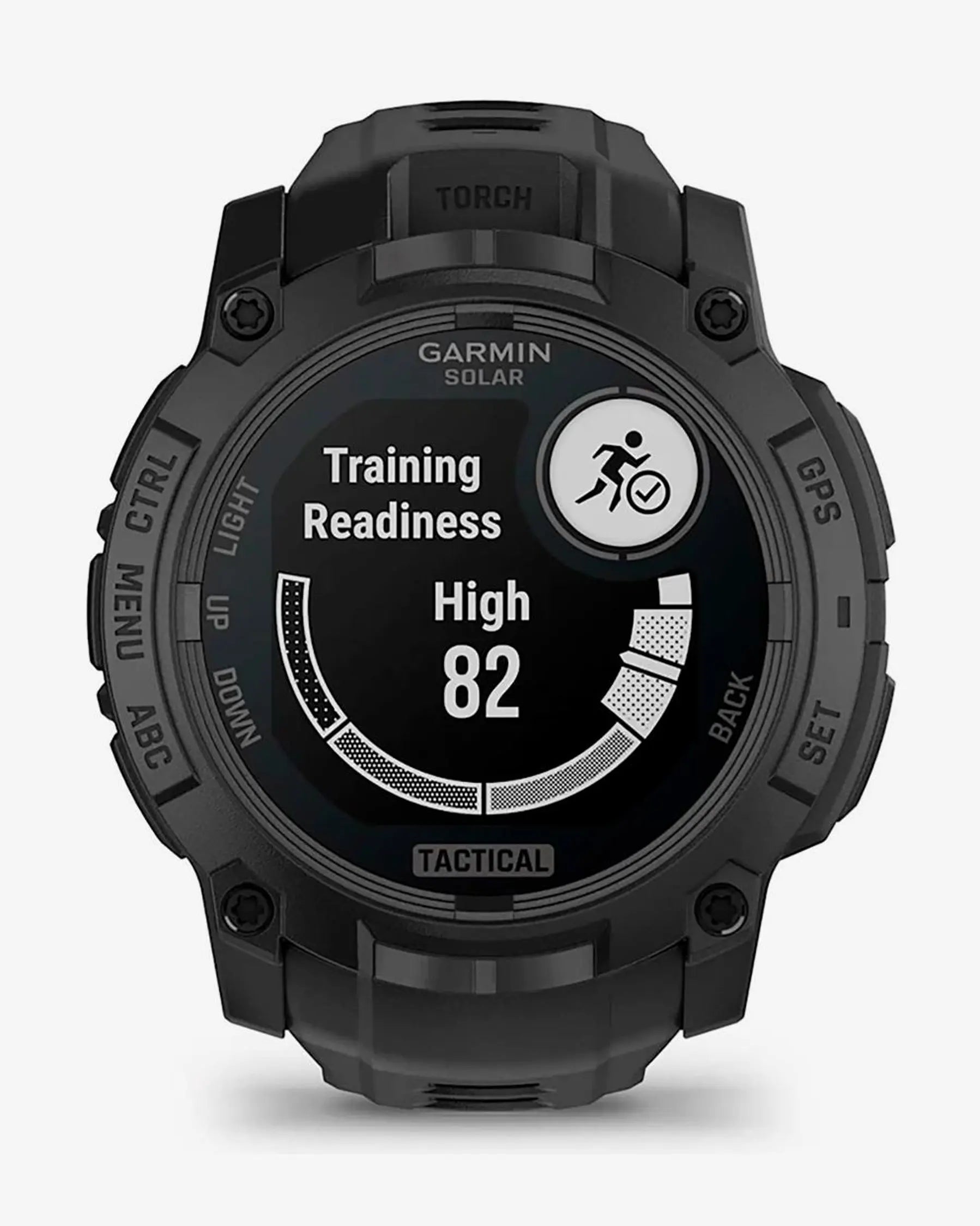 Garmin Instinct 3 Solar Tactical Edition smartwatch 50 mm negro Power Glass Bluetooth ANT+ linterna LED