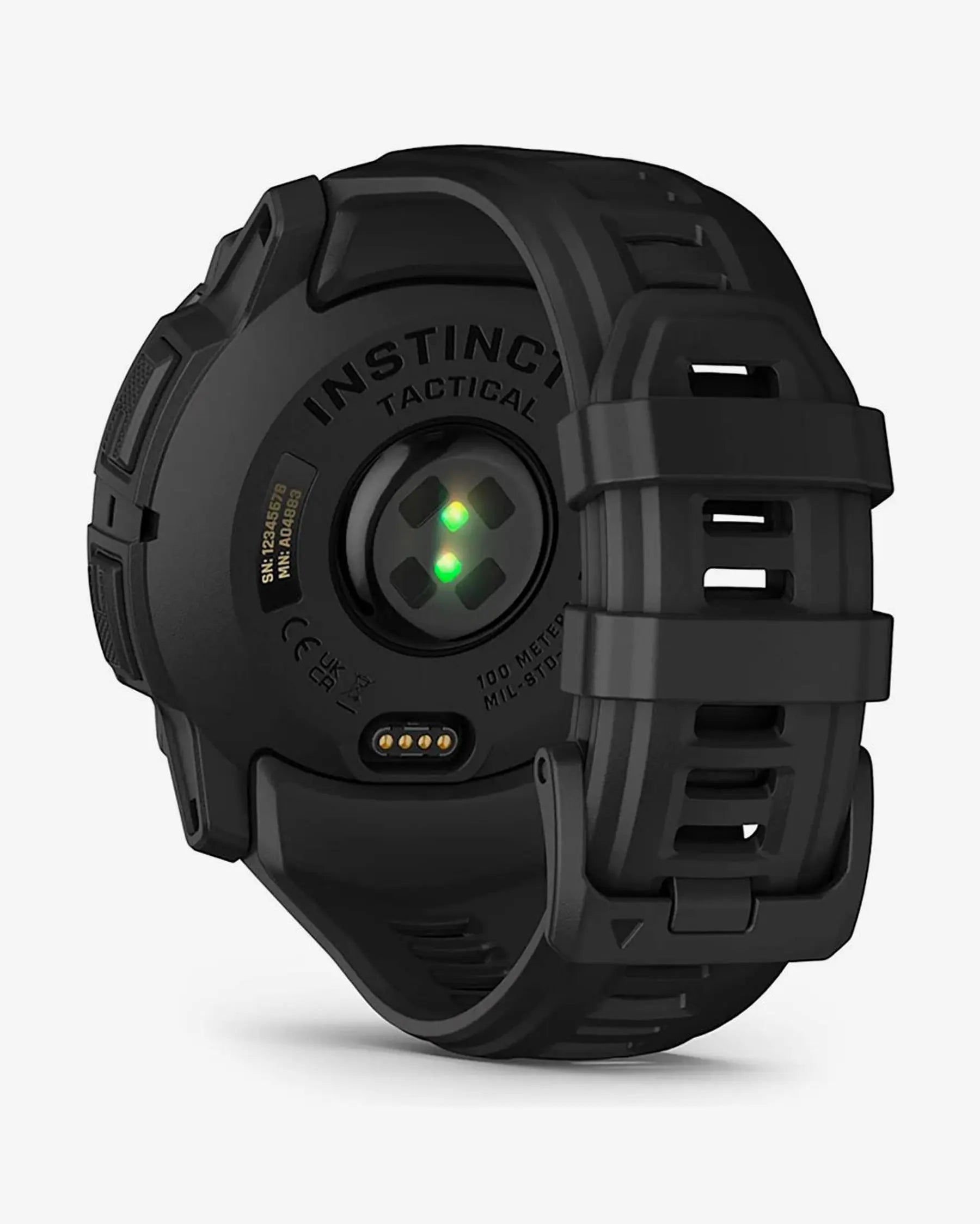 Garmin Instinct 3 Solar Tactical Edition smartwatch 50 mm negro Power Glass Bluetooth ANT+ linterna LED