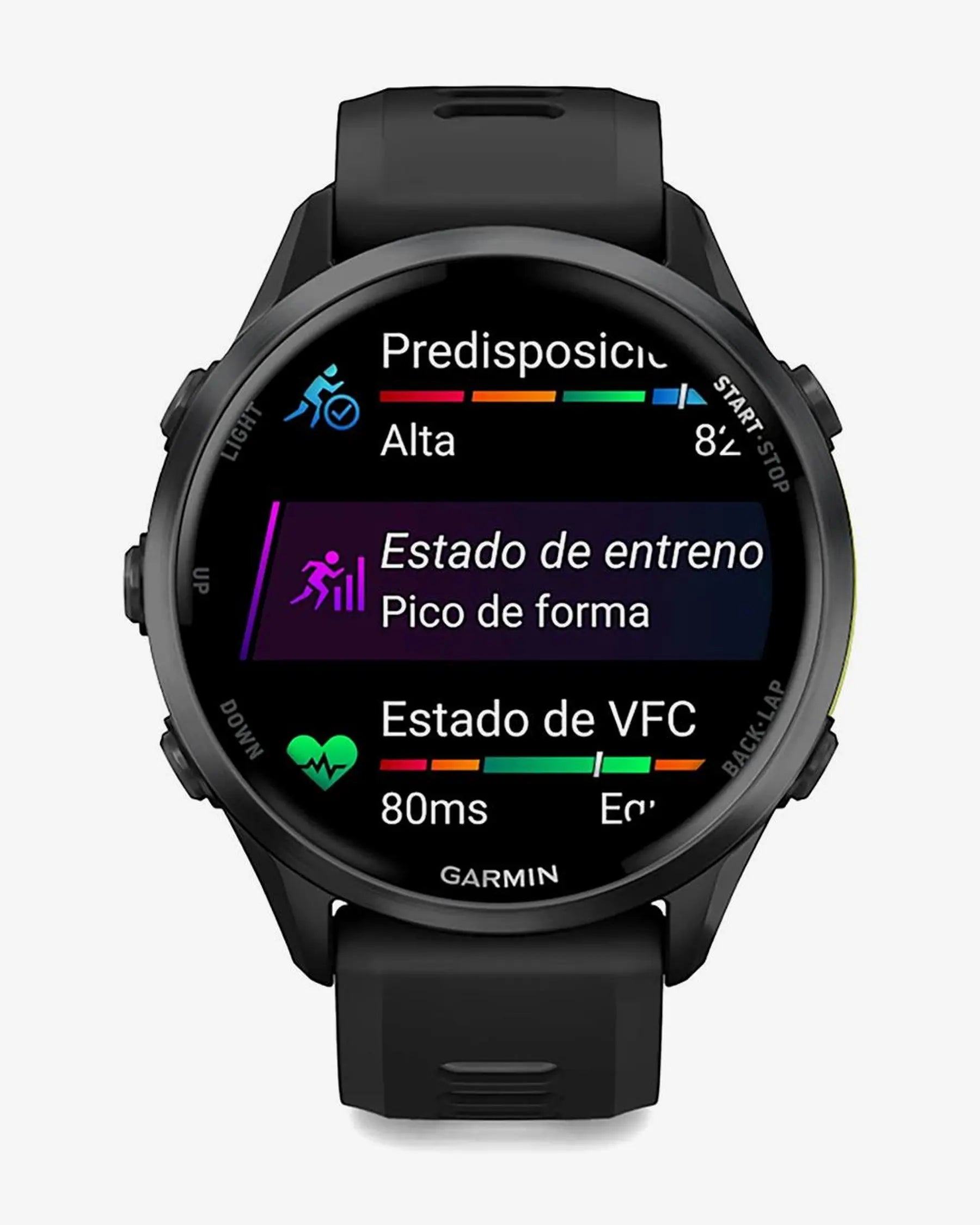Garmin Forerunner 970 smartwatch running negro 47 mm AMOLED zafiro titanio GPS multibanda Bluetooth Wi‑Fi