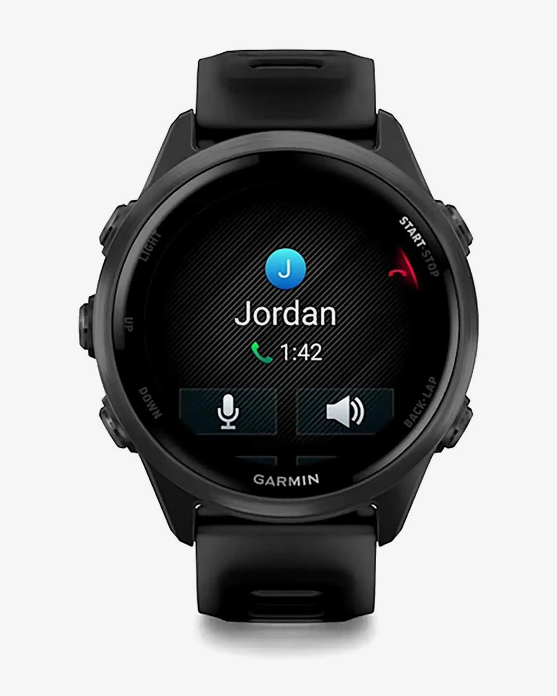 Garmin Forerunner 570 smartwatch GPS 42 mm gris oscuro con correa negra de silicona, Bluetooth Wi‑Fi ANT+