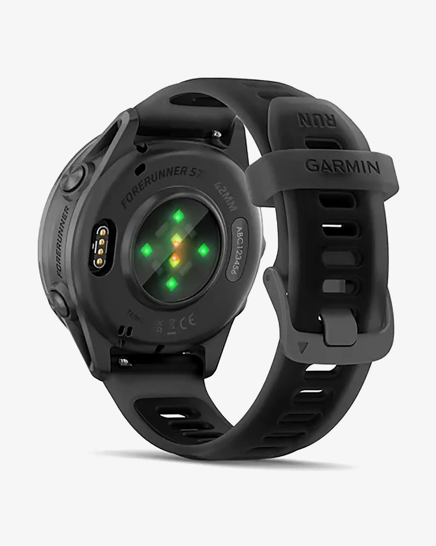 Garmin Forerunner 570 smartwatch GPS 42 mm gris oscuro con correa negra de silicona, Bluetooth Wi‑Fi ANT+