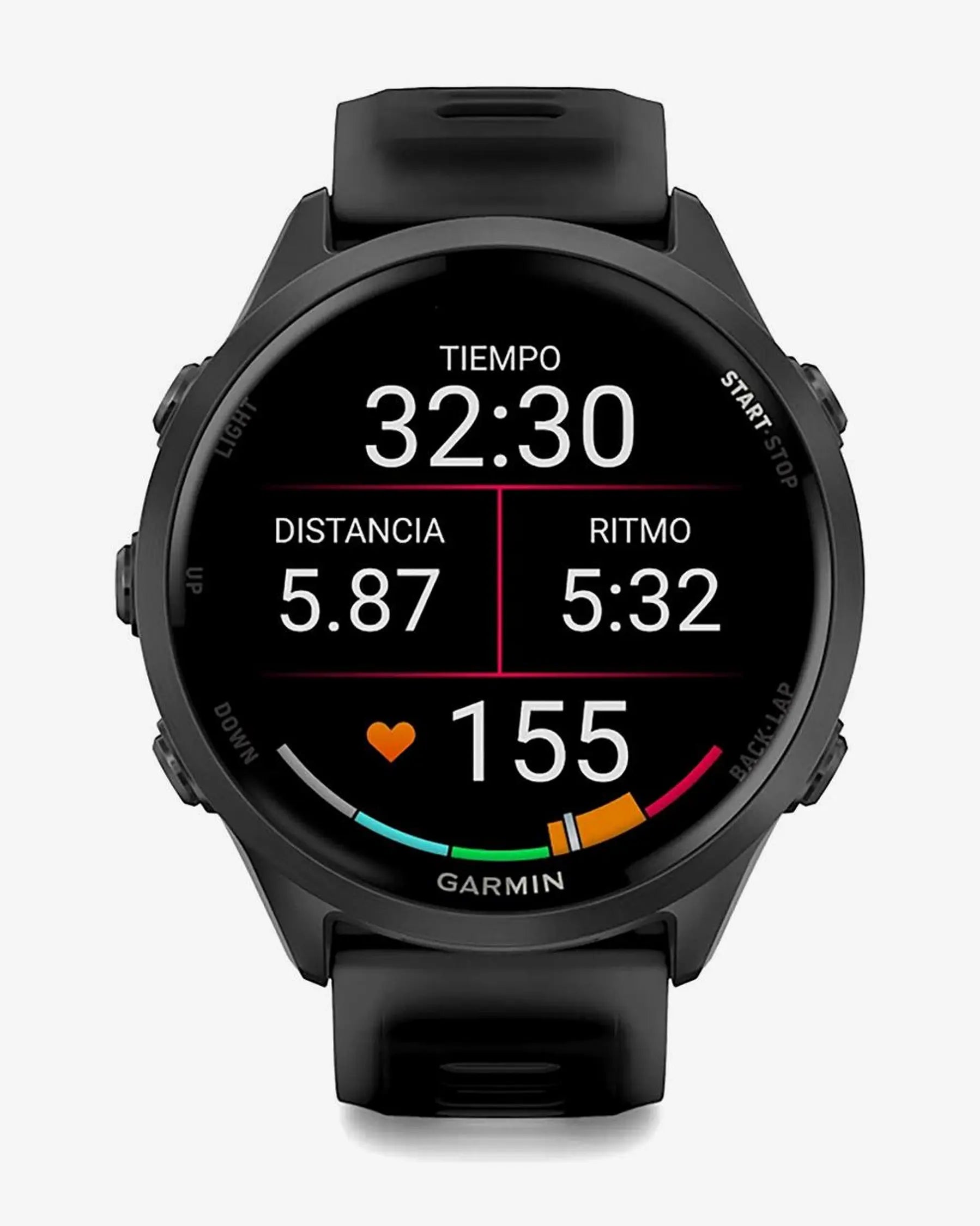 Garmin Forerunner 570 smartwatch GPS 47 mm negro, bisel aluminio, AMOLED 1,4", Bluetooth ANT+ Wi‑Fi
