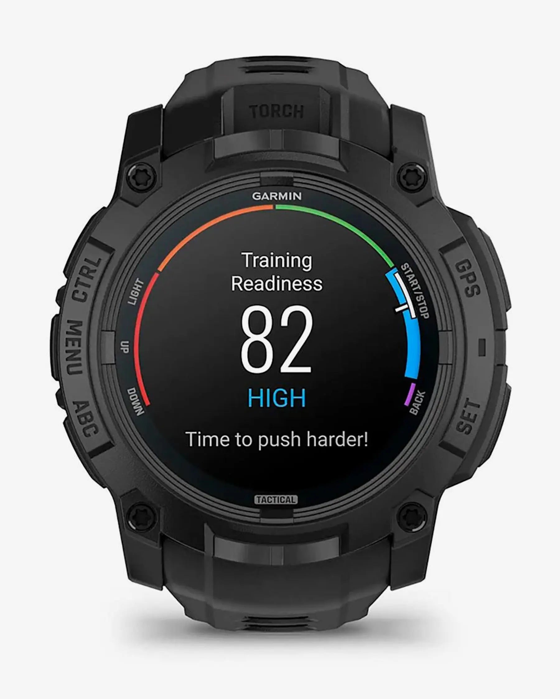 Garmin Instinct 3 AMOLED 50 mm Tactical Edition smartwatch negro silicona GPS multibanda SatIQ Bluetooth ANT+