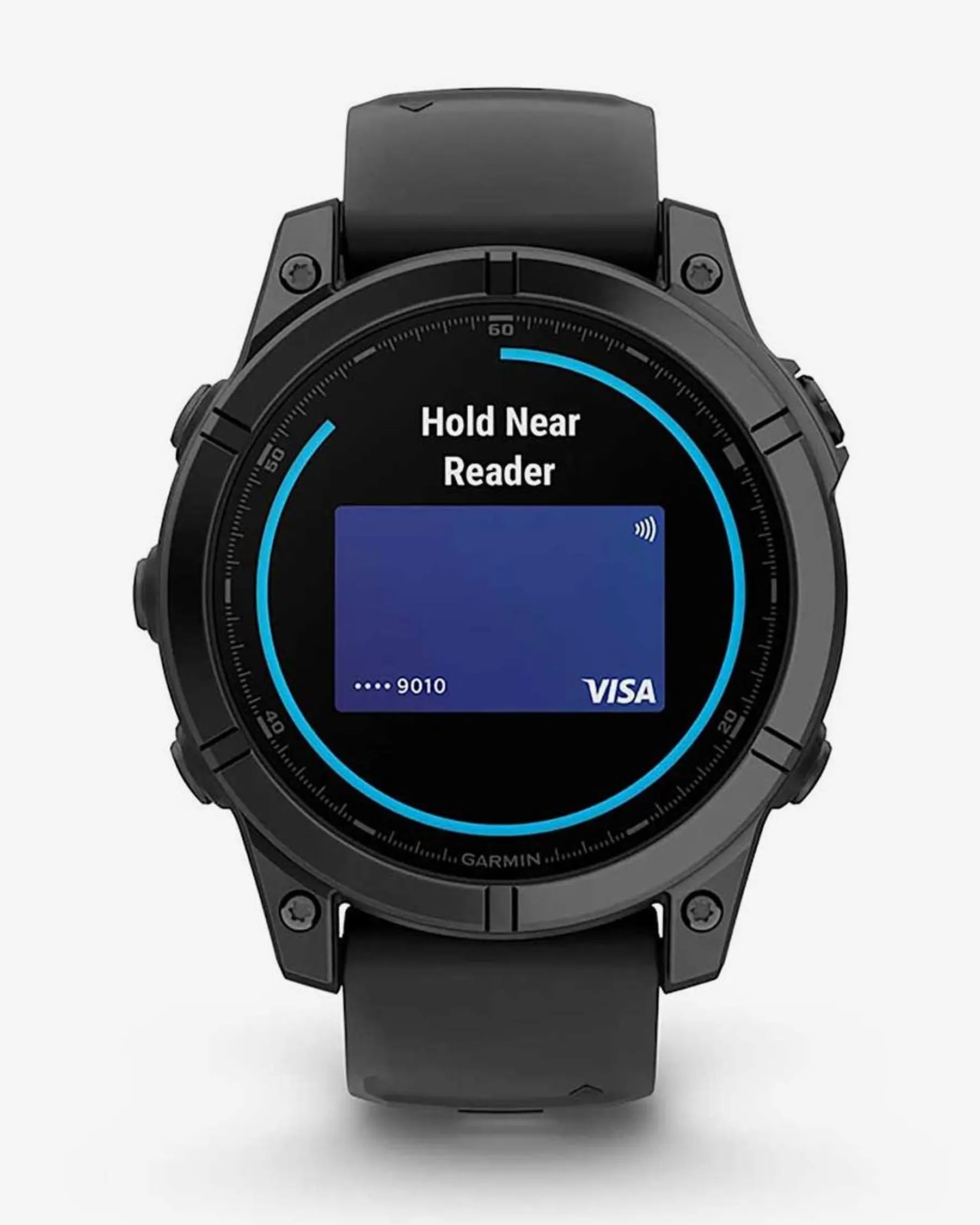 Garmin fēnix E smartwatch GPS 47 mm gris pizarra acero inoxidable correa silicona negra Wi‑Fi Bluetooth