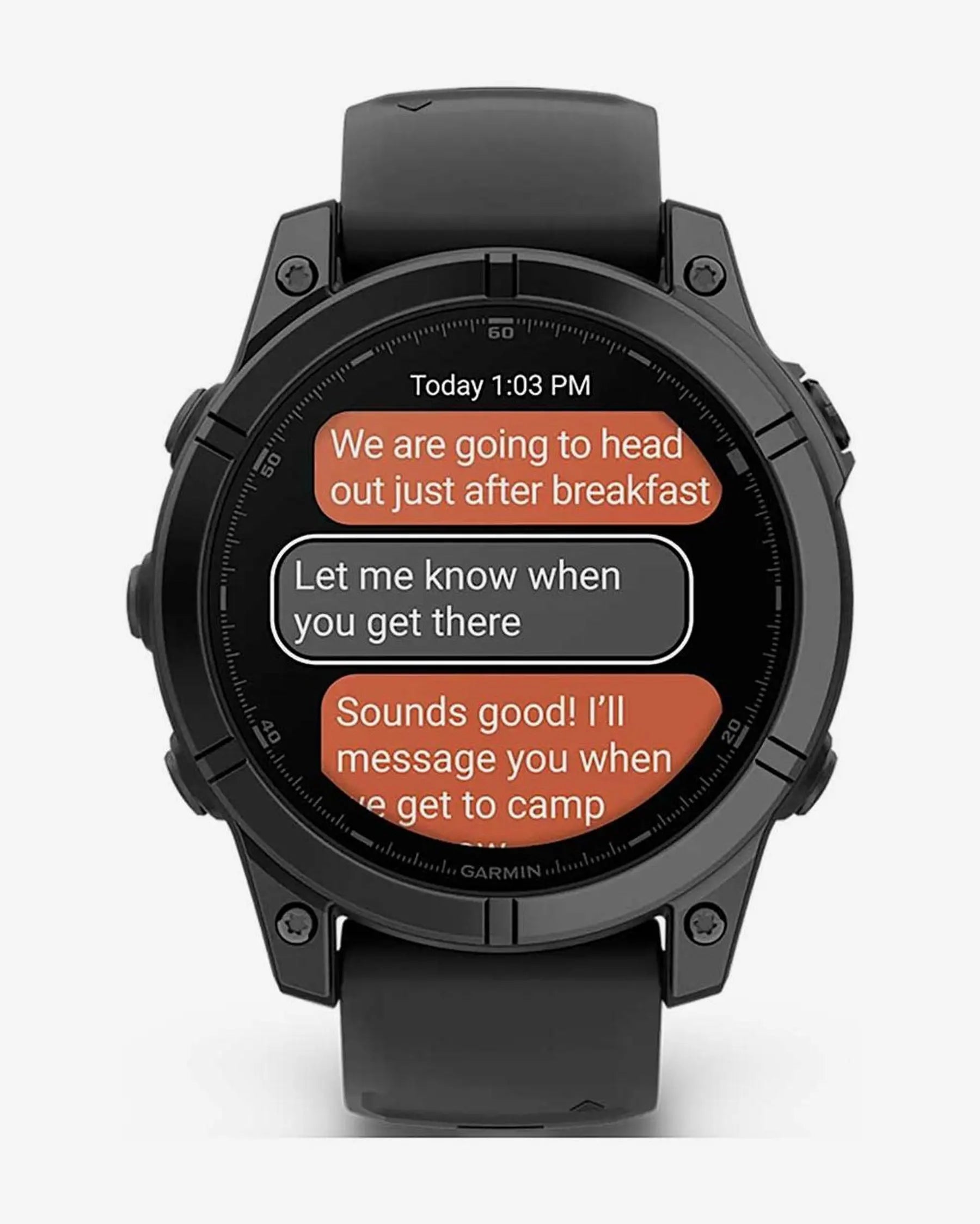 Garmin fēnix E smartwatch GPS 47 mm gris pizarra acero inoxidable correa silicona negra Wi‑Fi Bluetooth