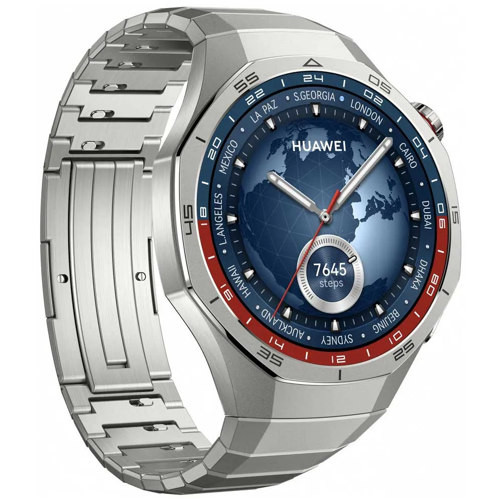 Huawei Watch GT5 Pro smartwatch 46 mm titanio circular AMOLED Bluetooth 5.2 GPS NFC