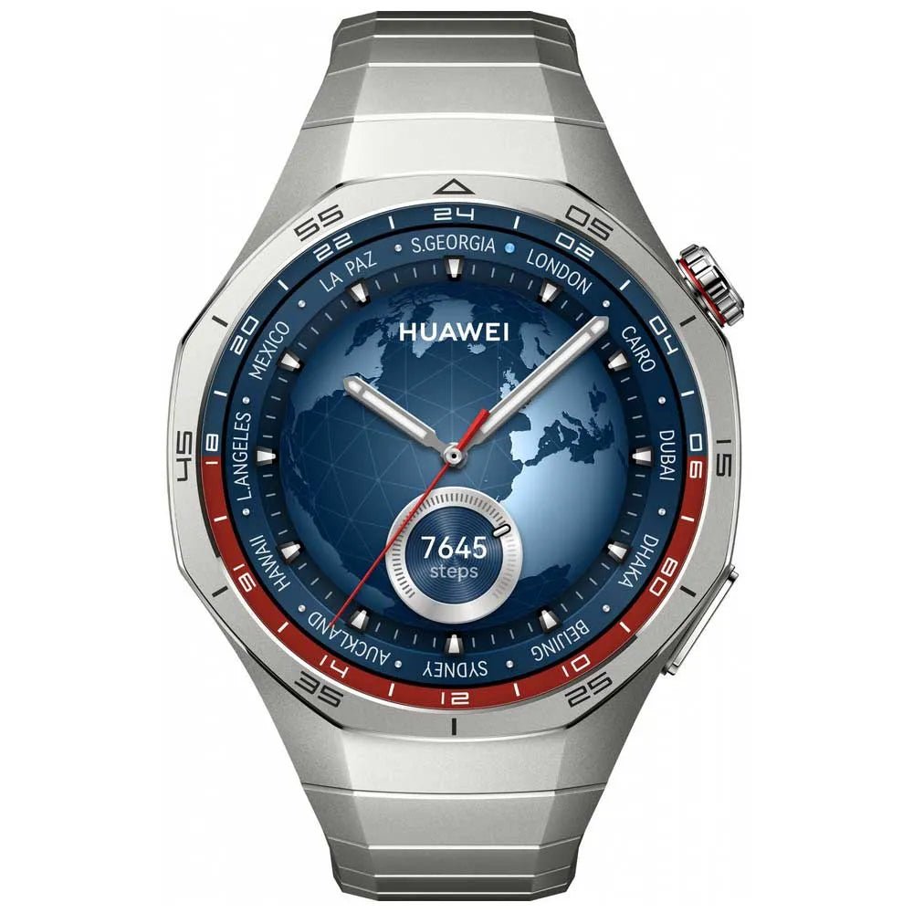 Huawei Watch GT5 Pro smartwatch 46 mm titanio circular AMOLED Bluetooth 5.2 GPS NFC
