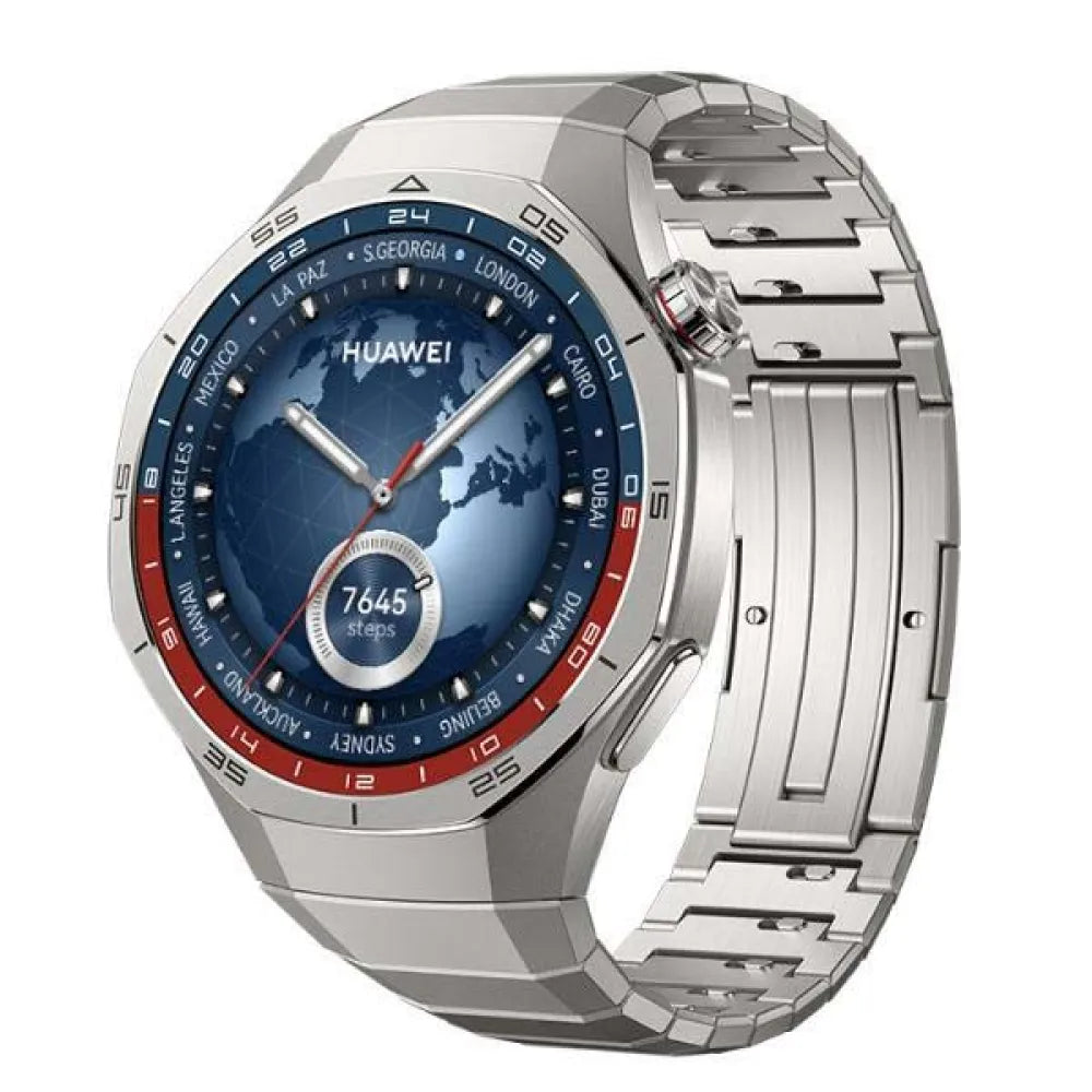 Huawei Watch GT5 Pro smartwatch 46 mm titanio circular AMOLED Bluetooth 5.2 GPS NFC