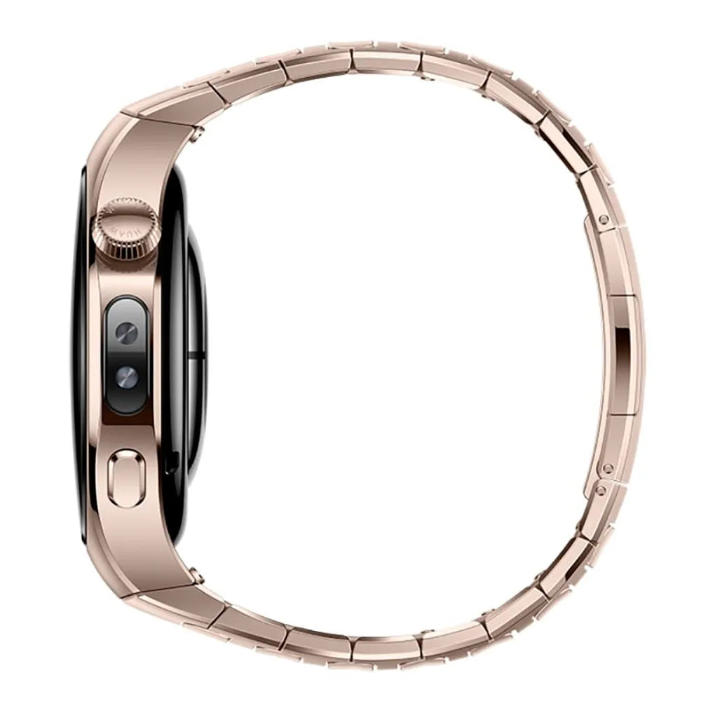 Huawei Watch 5 smartwatch 46 mm dorado acero inoxidable Amoled Bluetooth 5.2 Wi‑Fi GPS NFC