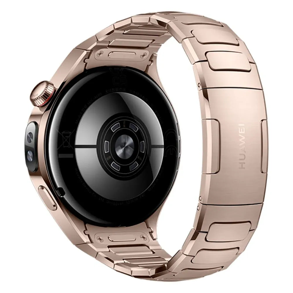 Huawei Watch 5 smartwatch 46 mm dorado acero inoxidable Amoled Bluetooth 5.2 Wi‑Fi GPS NFC