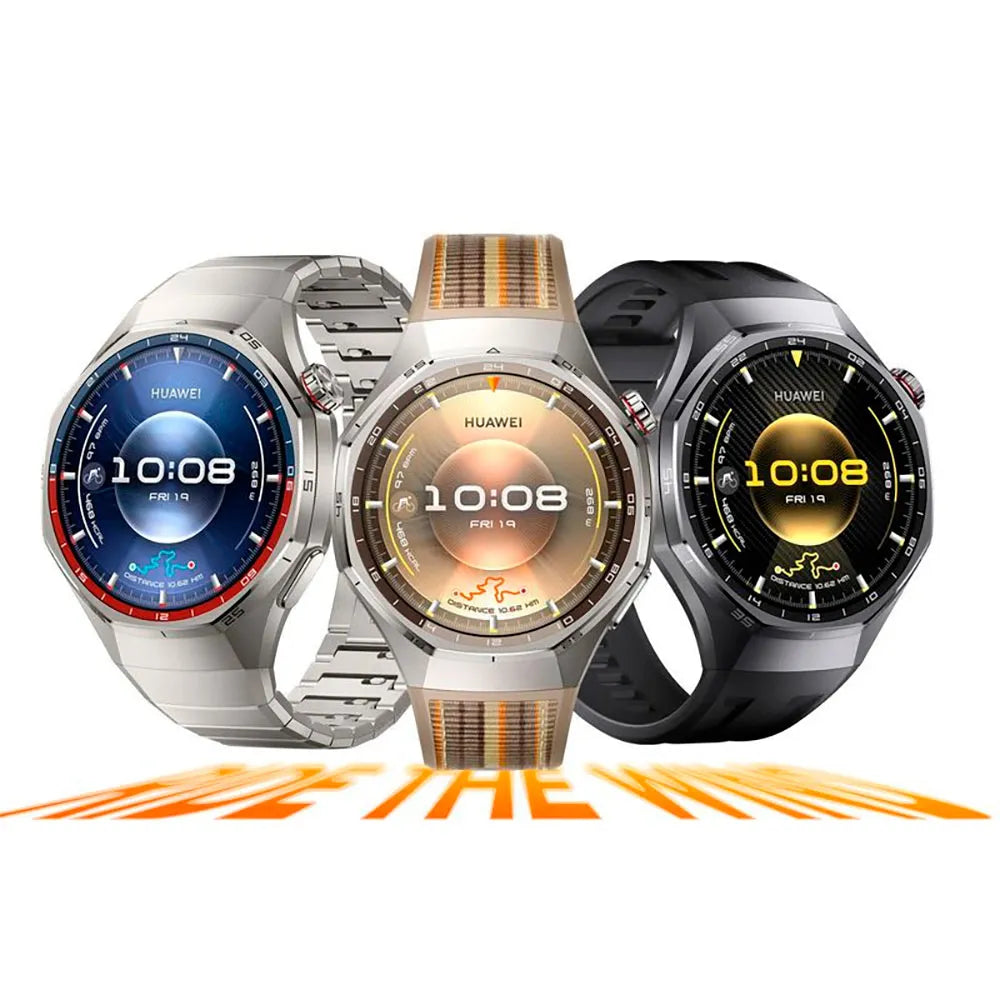 Huawei Watch GT6 Pro smartwatch 1,47" titanio 45,6 mm GNSS dual banda sensor temperatura y FC