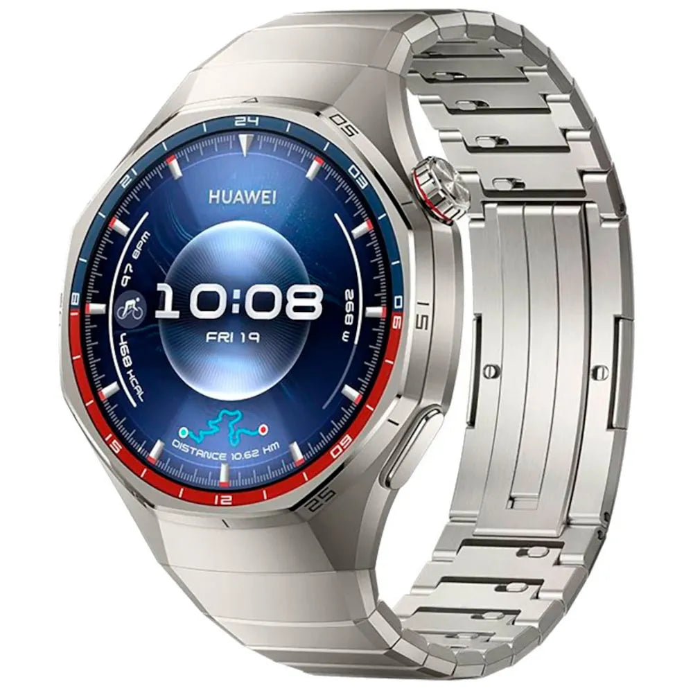 Huawei Watch GT6 Pro smartwatch 1.47" titanio 46 mm gris, GNSS doble banda y sensores de salud