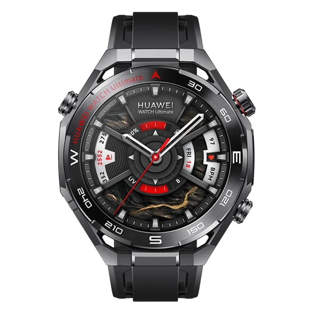Huawei Watch Ultimate 2 smartwatch 1,5" LTPO AMOLED 20 ATM, circonio negro, GPS L1/L5, eSIM, Wi‑Fi 6, NFC