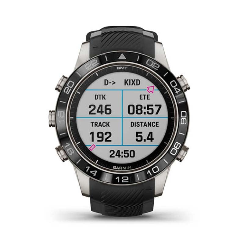 Garmin MARQ Aviator Performance Edition smartwatch 46 mm titanio negro GPS Garmin Pay