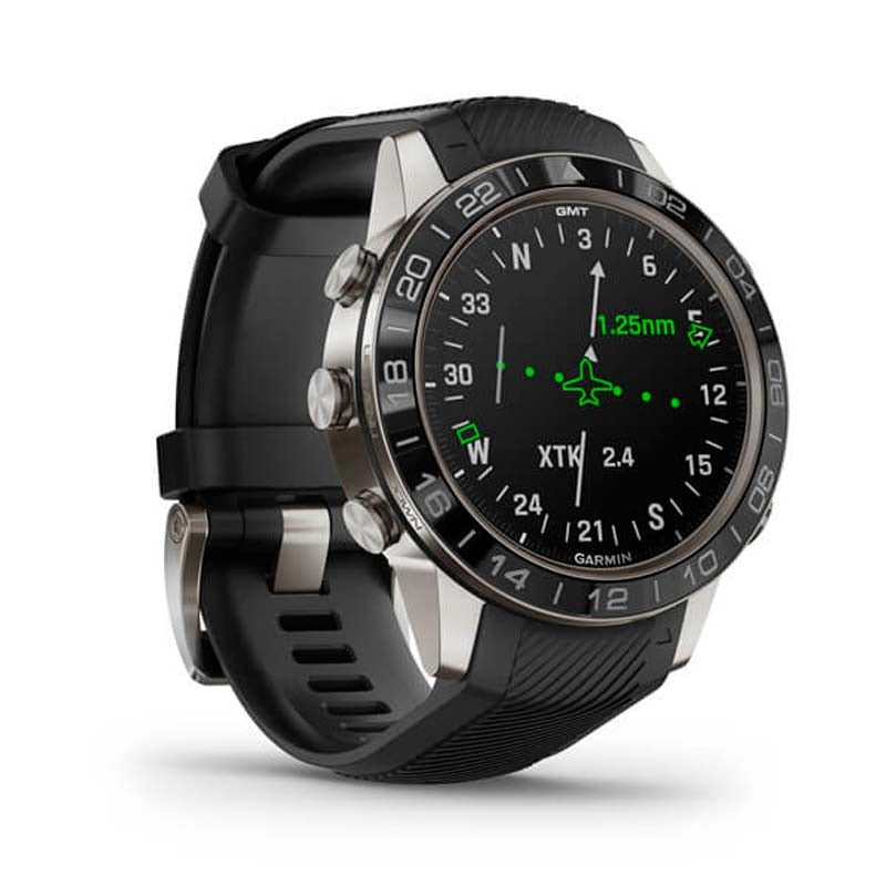 Garmin MARQ Aviator Performance Edition smartwatch 46 mm titanio negro GPS Garmin Pay