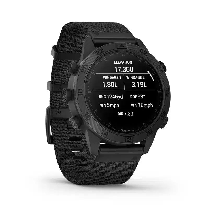 Garmin MARQ Commander Gen 2 Carbon Edition smartwatch 46 mm negro titanio DLC GPS multibanda AMOLED