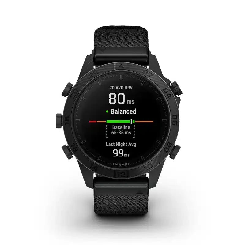 Garmin MARQ Commander Gen 2 Carbon Edition smartwatch 46 mm negro titanio DLC GPS multibanda AMOLED