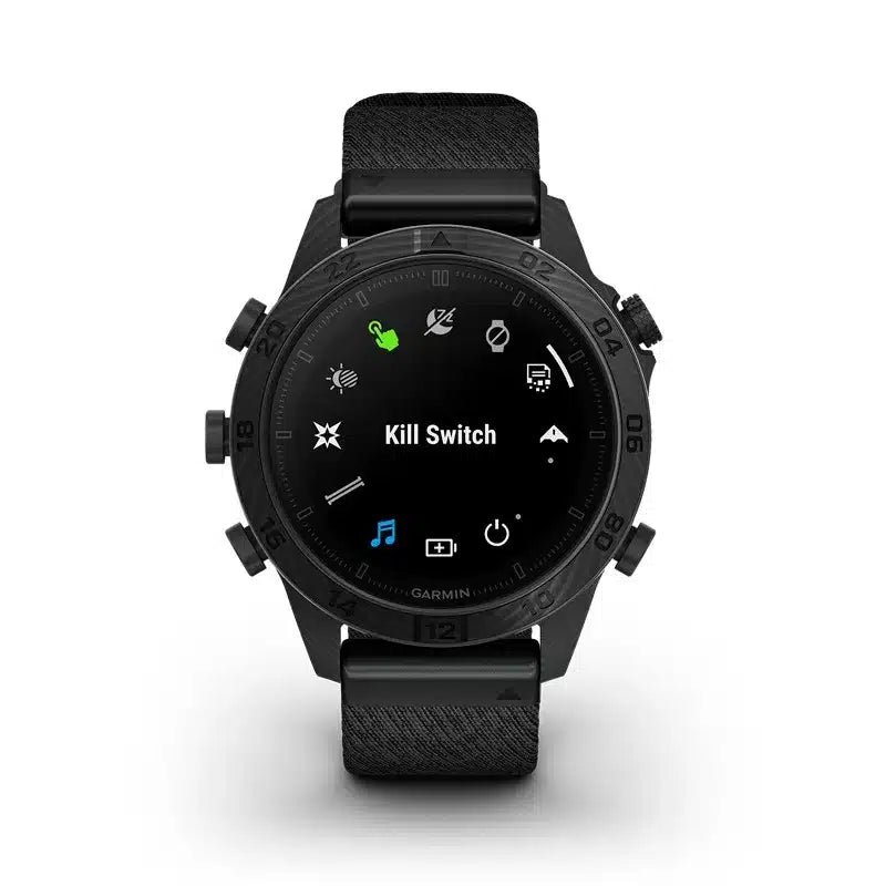 Garmin MARQ Commander Gen 2 smartwatch GPS 46 mm titanio DLC negro, AMOLED, multibanda