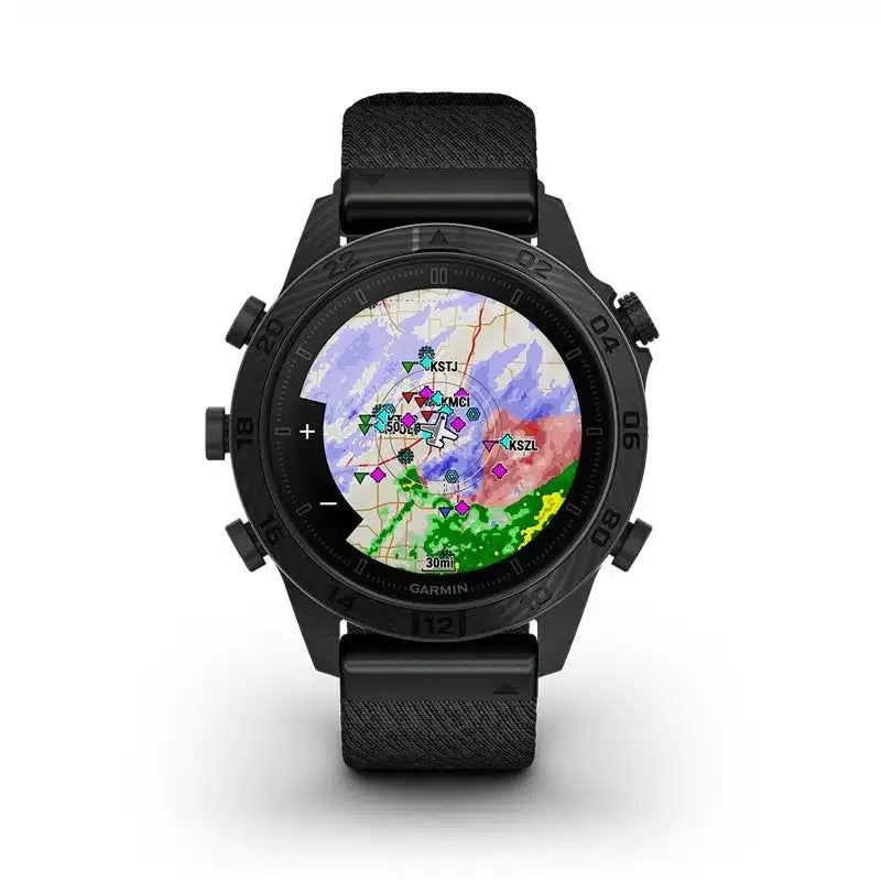 Garmin MARQ Commander Gen 2 Carbon Edition smartwatch 46 mm negro titanio DLC GPS multibanda AMOLED