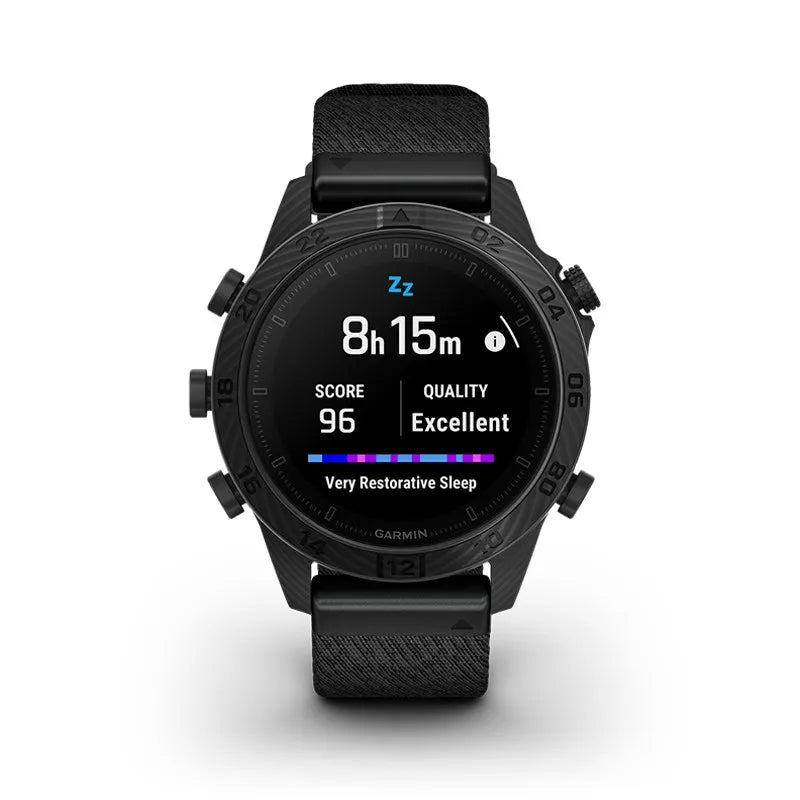 Garmin MARQ Commander Gen 2 Carbon Edition smartwatch 46 mm negro titanio DLC GPS multibanda AMOLED
