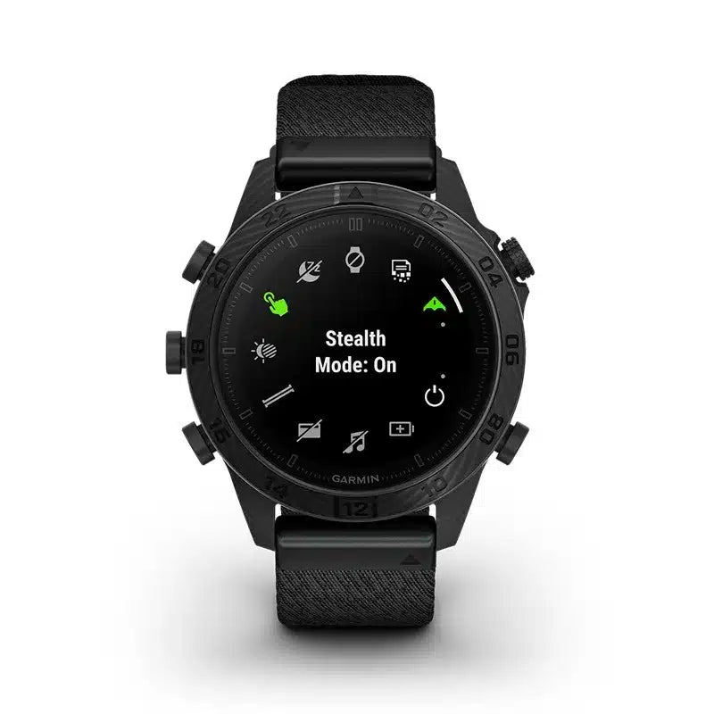 Garmin MARQ Commander Gen 2 Carbon Edition smartwatch 46 mm negro titanio DLC GPS multibanda AMOLED
